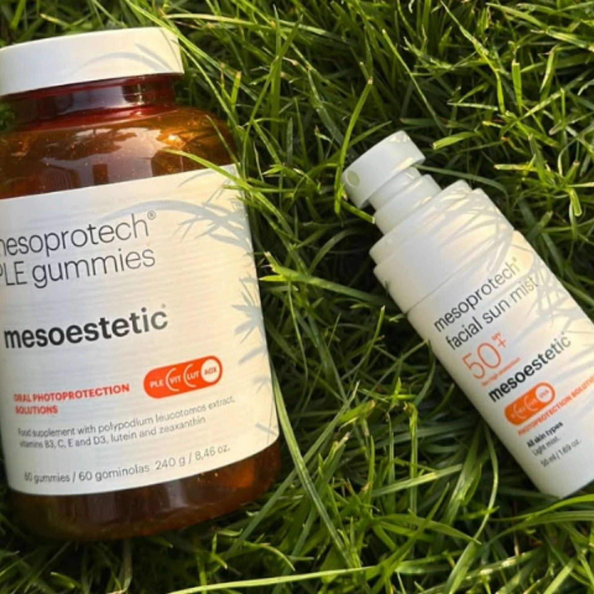 Antiaging Facial Sun Mist SPF50+ | Bruma Facial Antiedad 50ml - Mesoprotech - Mesoestetic ®