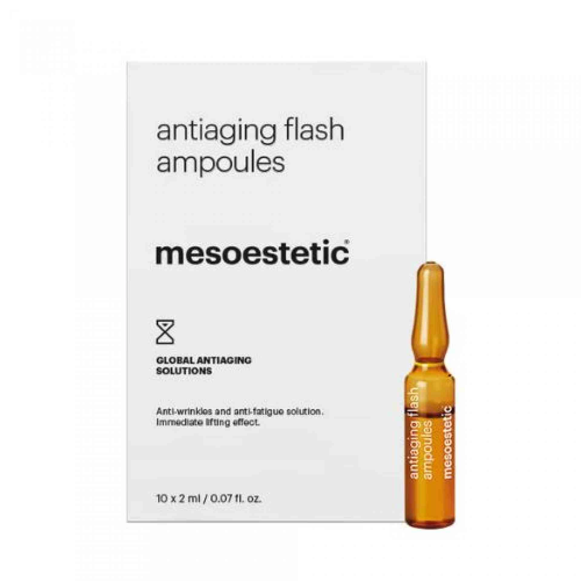 Antiaging Flash Ampoules | Ampollas Antiedad 10x2ml - Global Antiaging Solutions - Mesoestetic ®