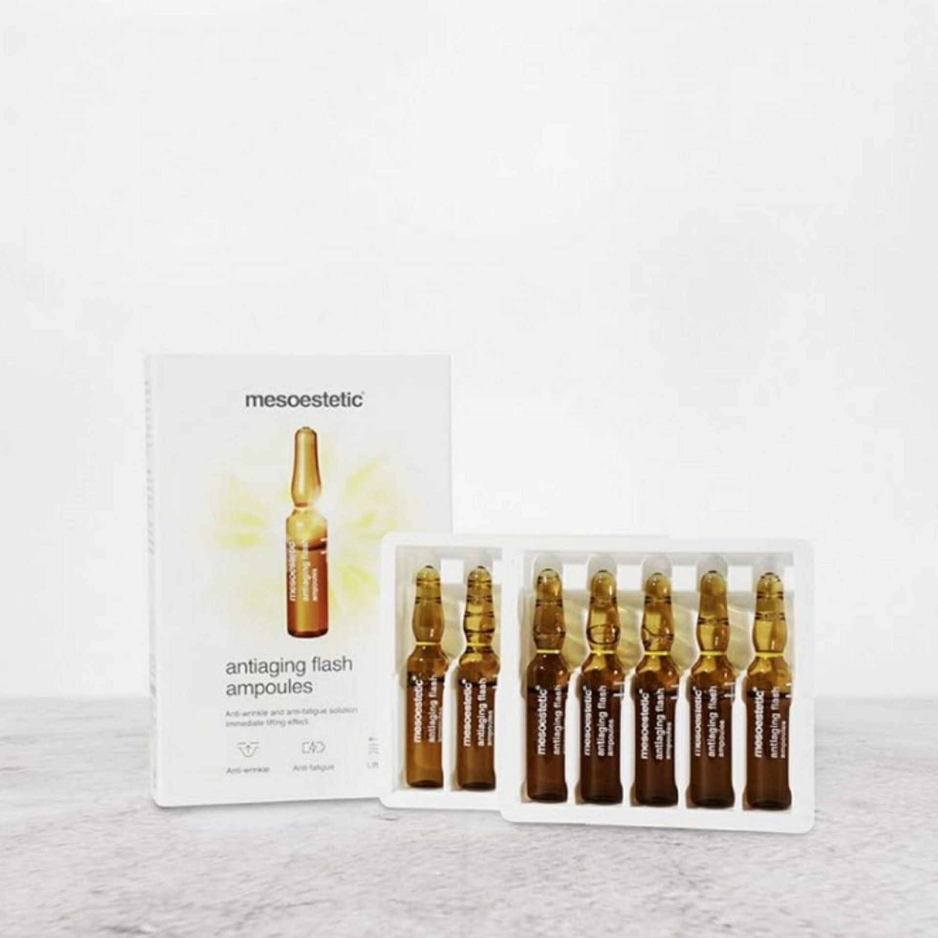 Antiaging Flash Ampoules | Ampollas Antiedad 10x2ml - Global Antiaging Solutions - Mesoestetic ®