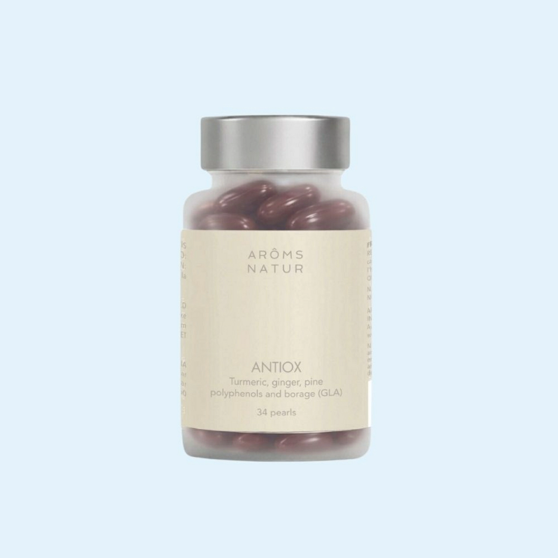 Antiox 34 Perlas | Complemento Antioxidante - Nutricosméticos - Arôms Natur ®