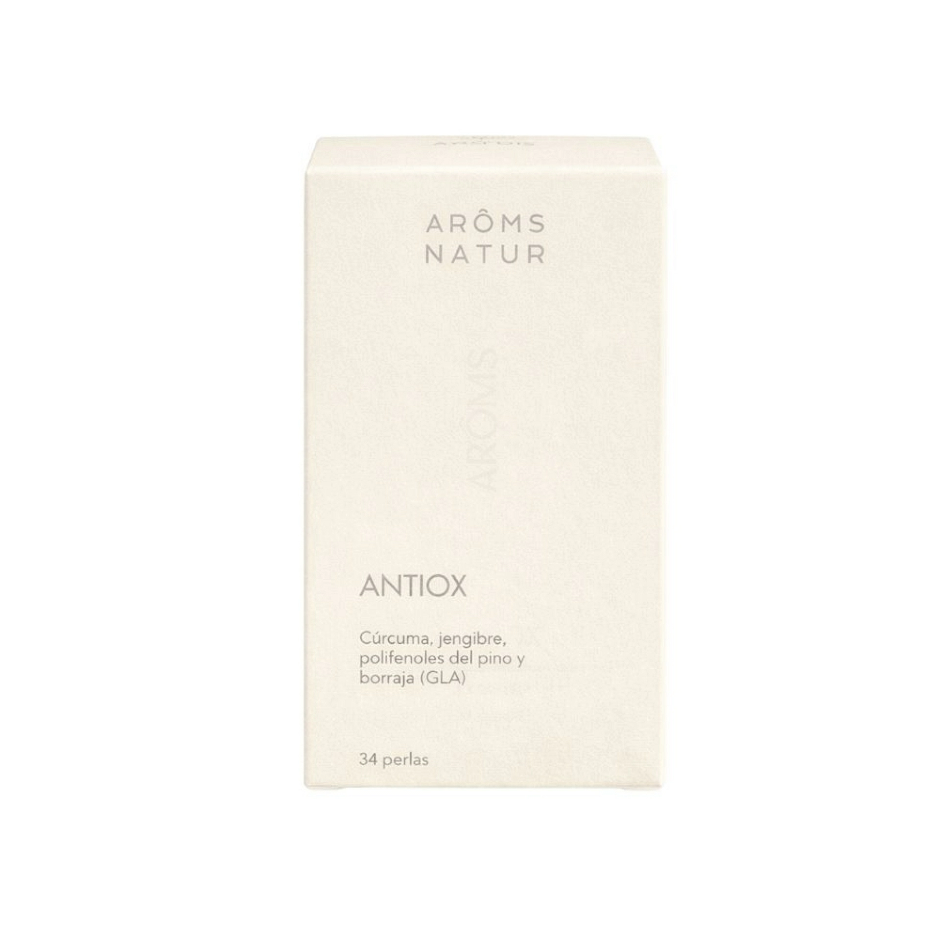 Antiox 34 Perlas | Complemento Antioxidante - Nutricosméticos - Arôms Natur ®