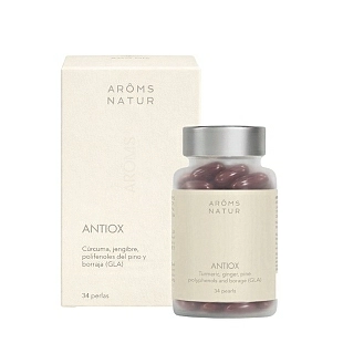 Antiox 34 Perlas | Complemento Antioxidante - Nutricosméticos - Arôms Natur ®