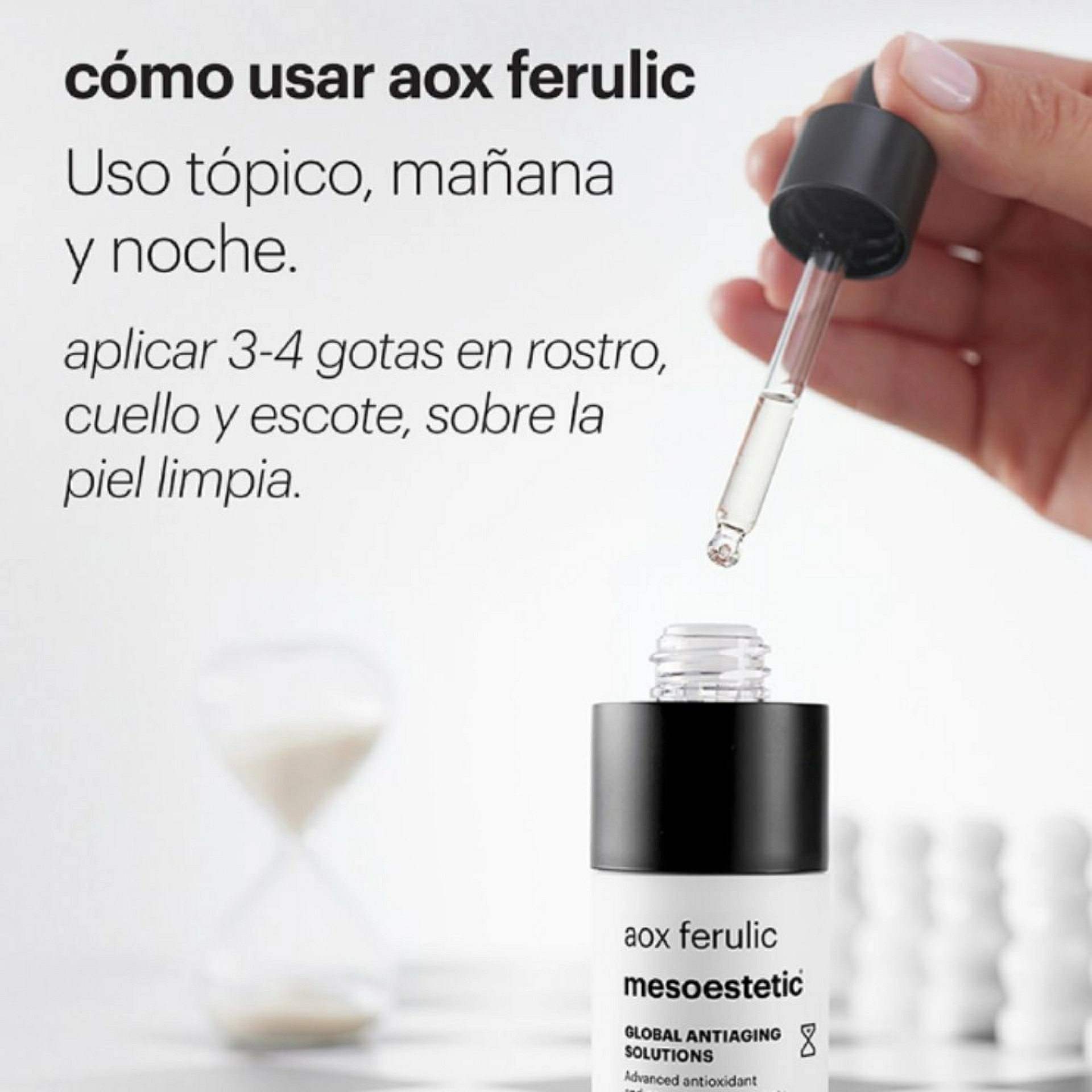 Aox Ferulic | Serum Antioxidante 15ml - Global Antiaging Solutions - Mesoestetic ®