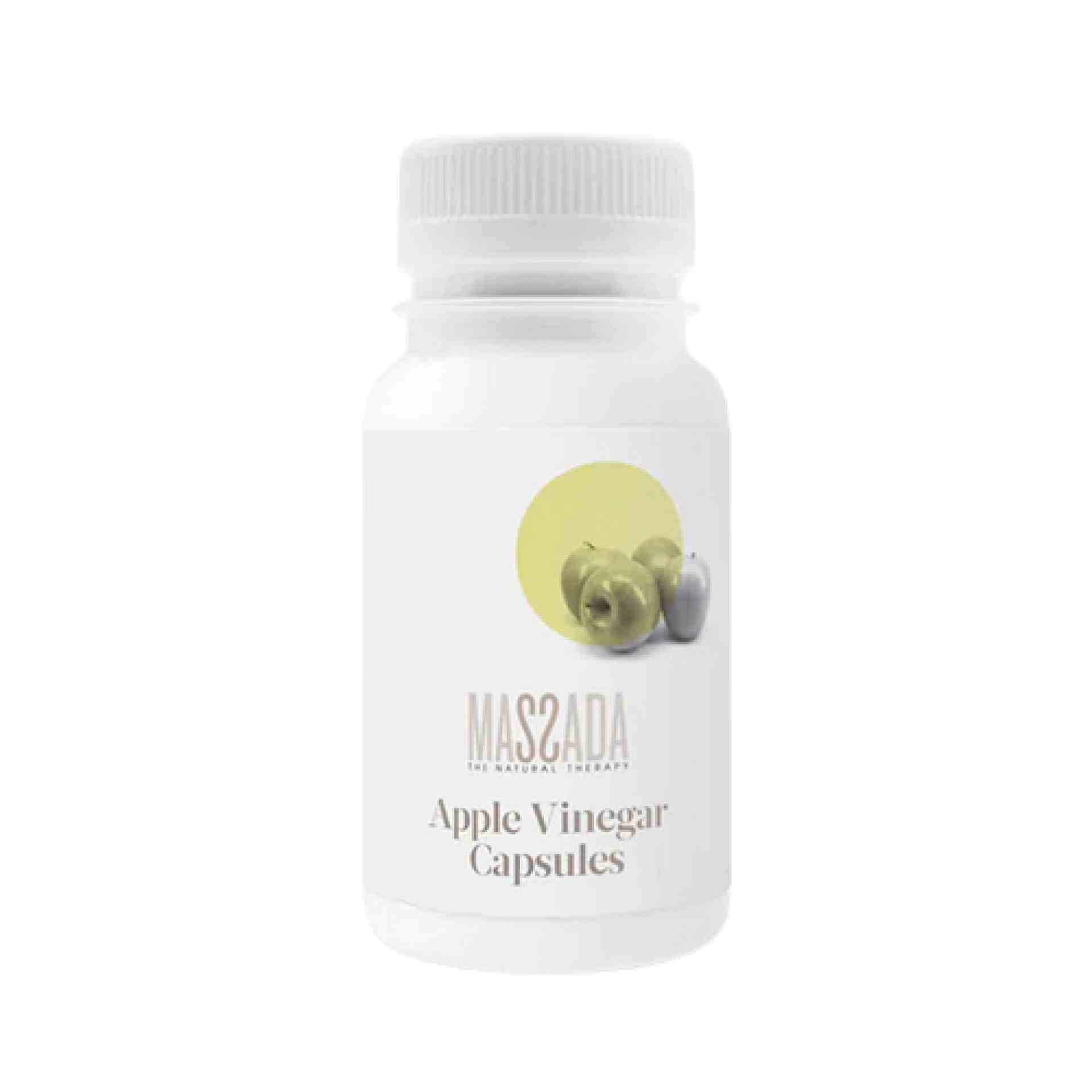 Apple Vinegar Capsules | Complemento alimenticio desintoxicante 60 cáps - Massada ®