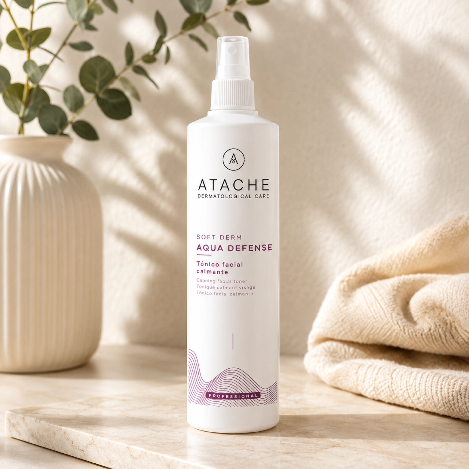 Aqua Defense | Tónico para piel sensible - Soft Derm - Atache ®
