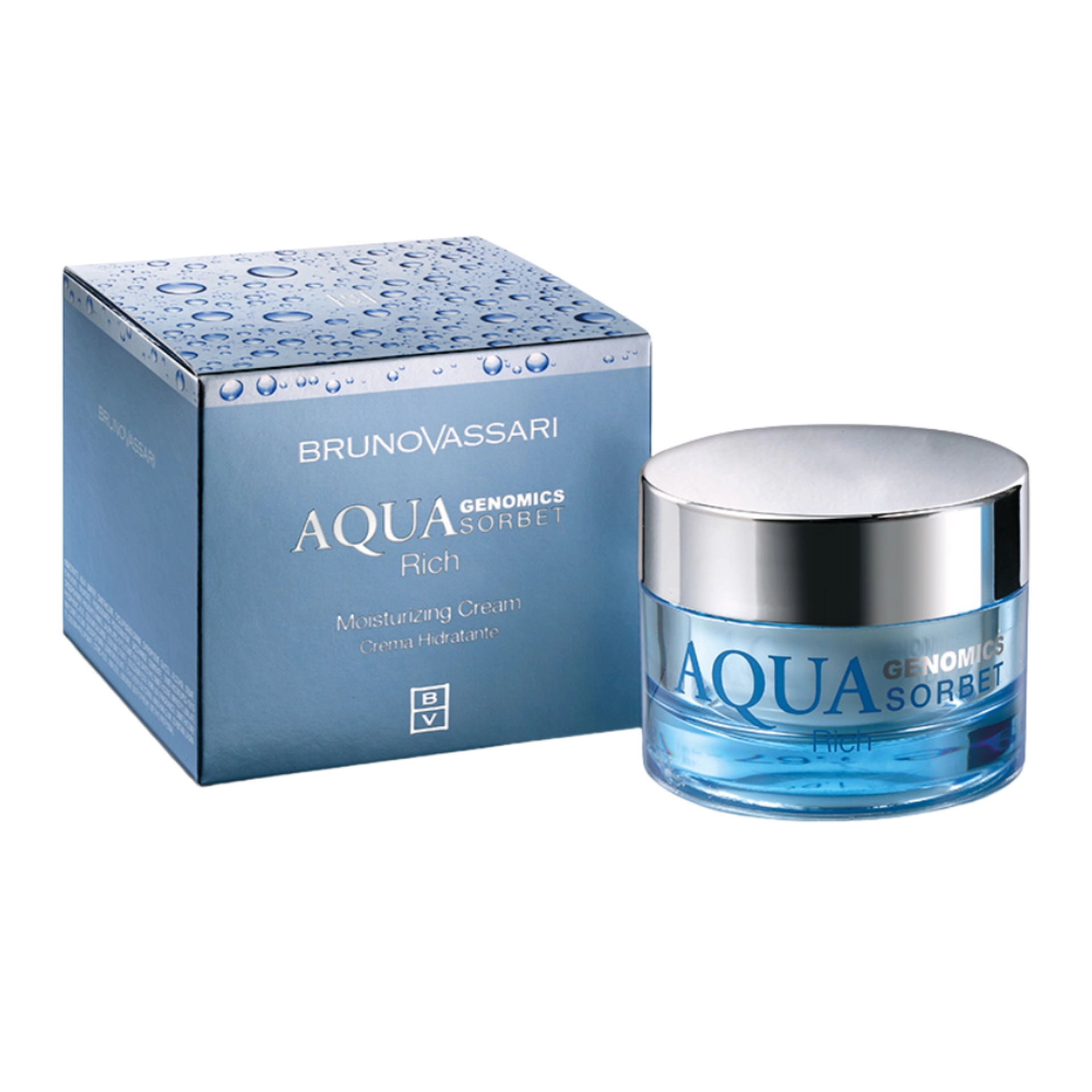 Aqua Sorbet Rich | Crema hidratante pieles secas 50ml - Aqua Genomics - Bruno Vassari ®
