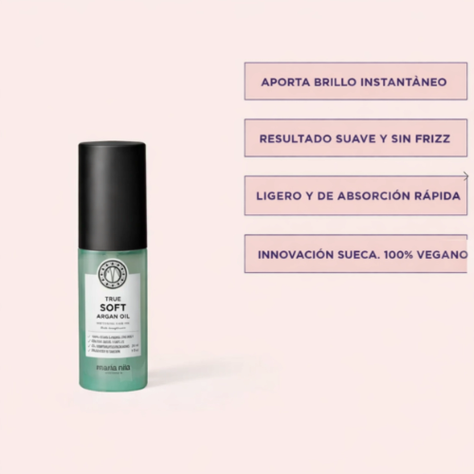 Argan Oil | Aceite de Argán Suavizante -True Soft - Maria Nila ®