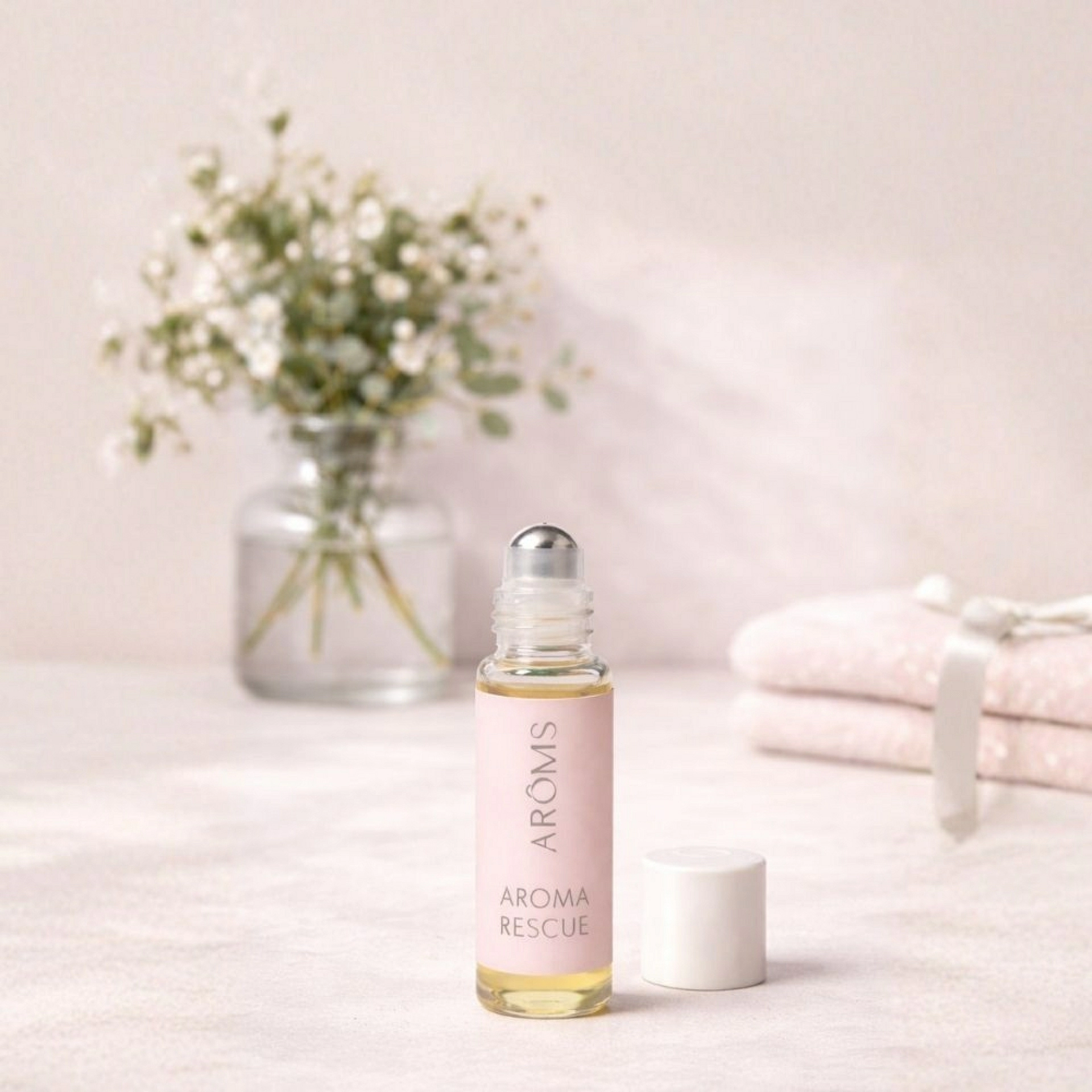 Aroma Rescate | Aromaterapia en roll-on 5ml - Happiness Cosmetics - Arôms Natur ®