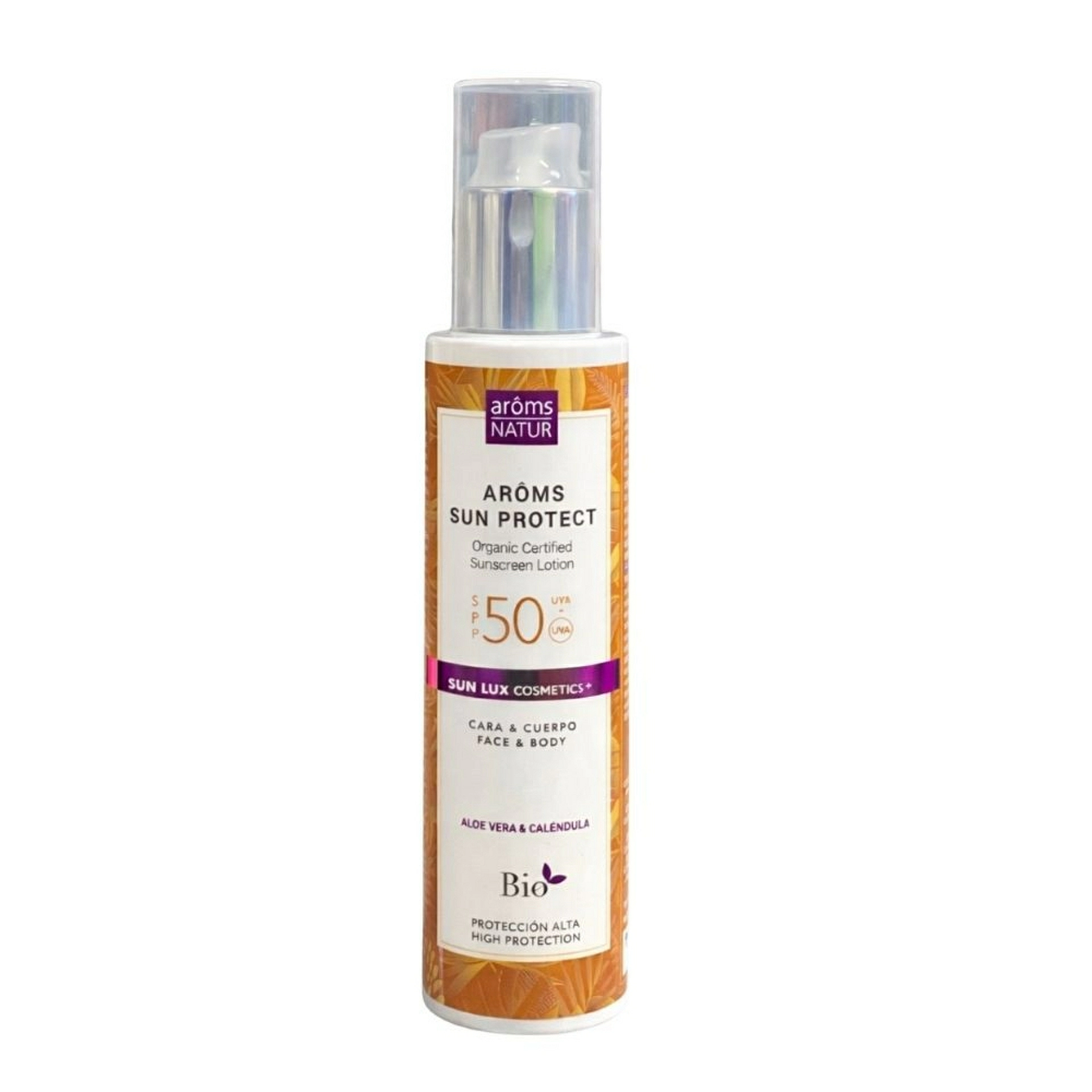 Arôms Sun Protect SPF50 | Protector solar 100ml - Solar Cosmetics - Arôms Natur ®