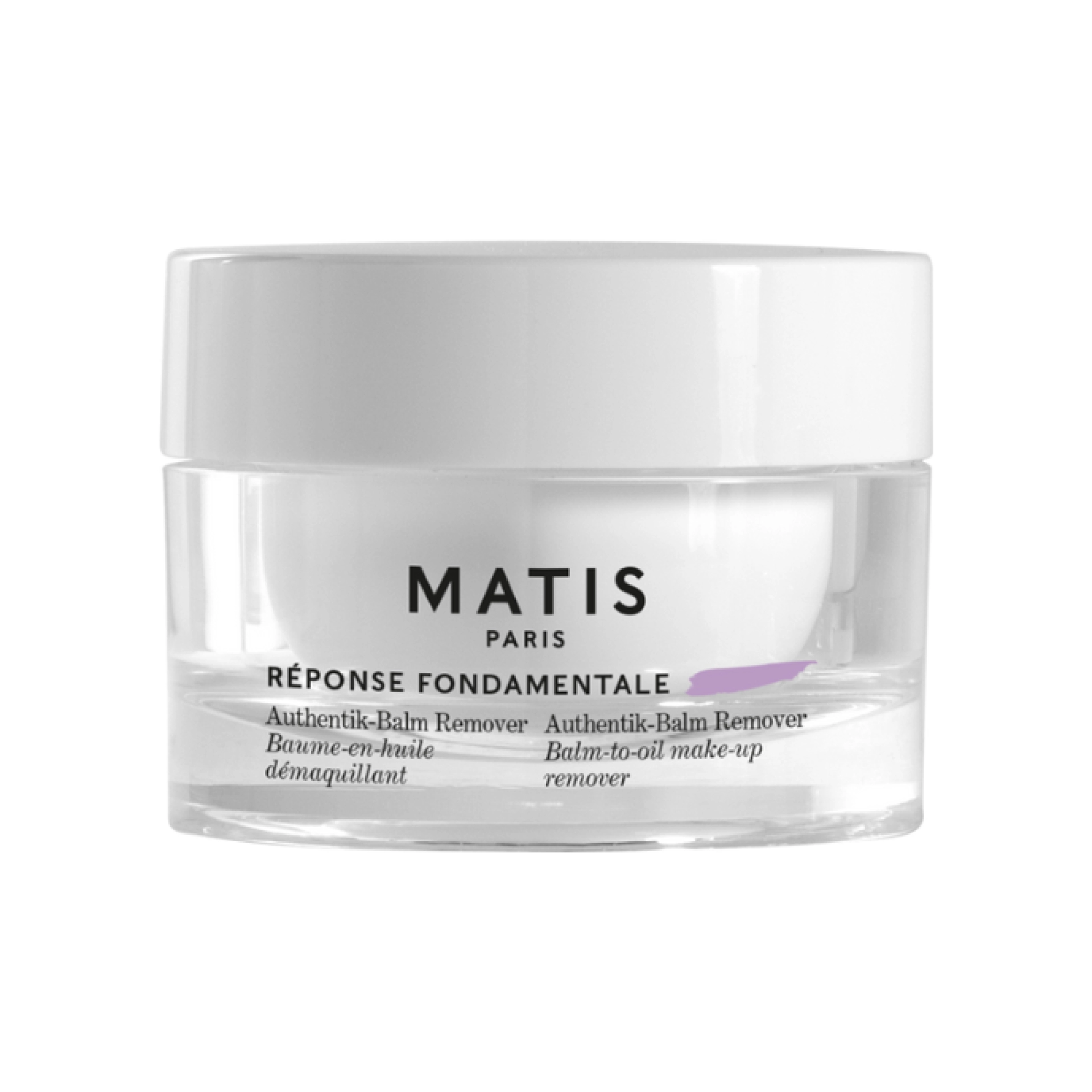 Authentik-Balm Remover | Bálsamo Desmaquillante 50 ml – Réponse Fondamentale – Matis Paris ®