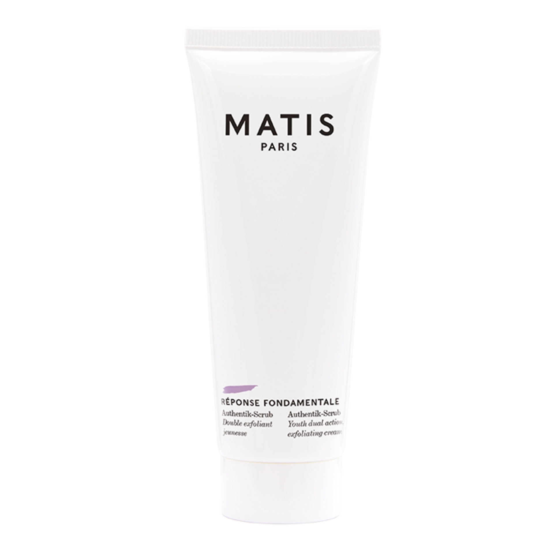 Authentik-Scrub | Crema Exfoliante Doble Acción 50 ml – Réponse Fondamentale – Matis Paris ®