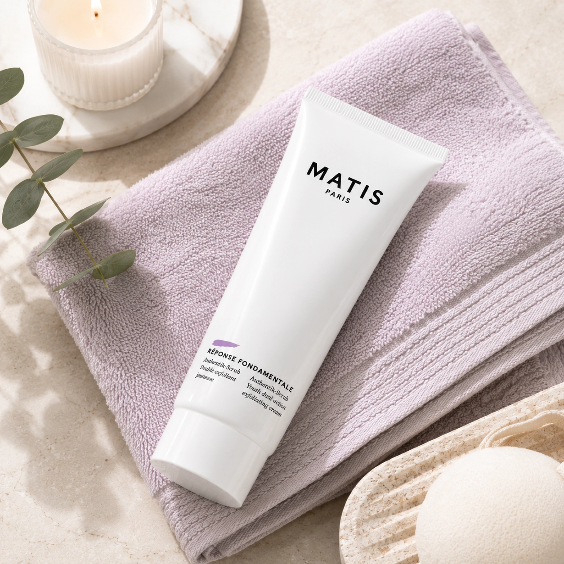 Authentik-Scrub | Crema Exfoliante Doble Acción 50 ml – Réponse Fondamentale – Matis Paris ®