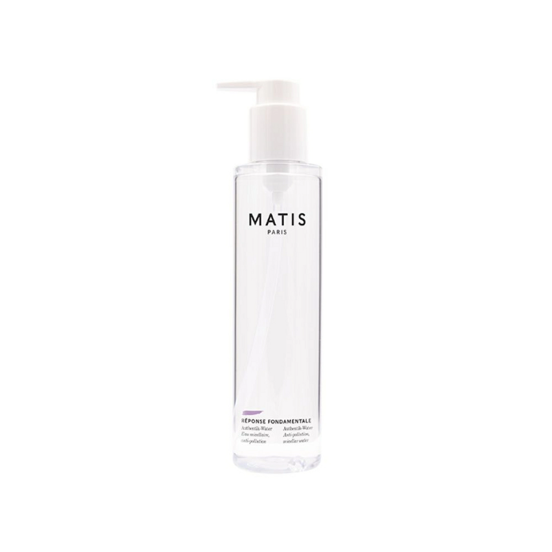 Authentik-Water | Agua Micelar Antipolución 200 ml – Réponse Fondamentale – Matis Paris ®