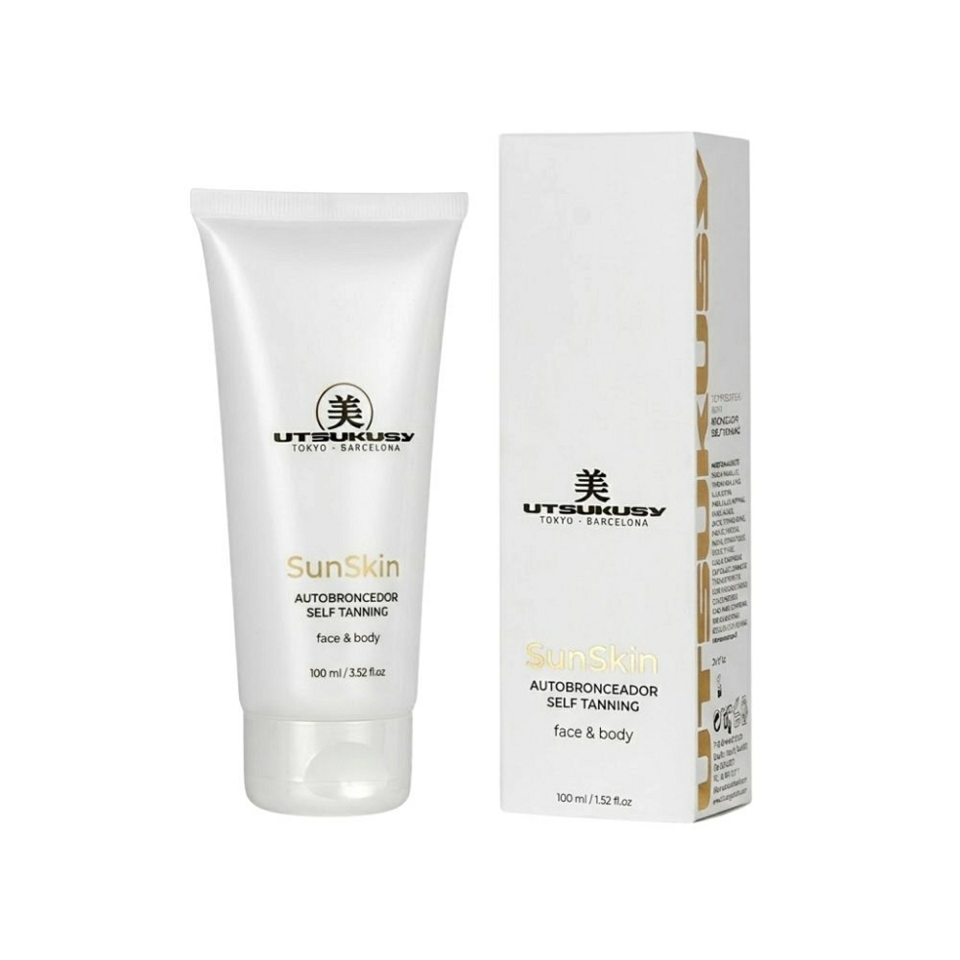 Autobronceador Sun Skin | Crema autobronceadora 100 ml - SUNSKIN - Utsukusy ®