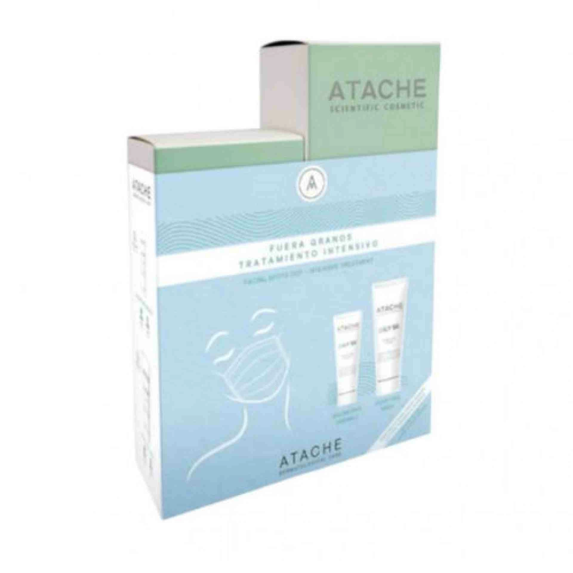 Balancing Cream II + Purifying Mask De Oily SK | Crema Equilibrante 50 ml + Mascarilla Purificante 50 ml | Atache ®