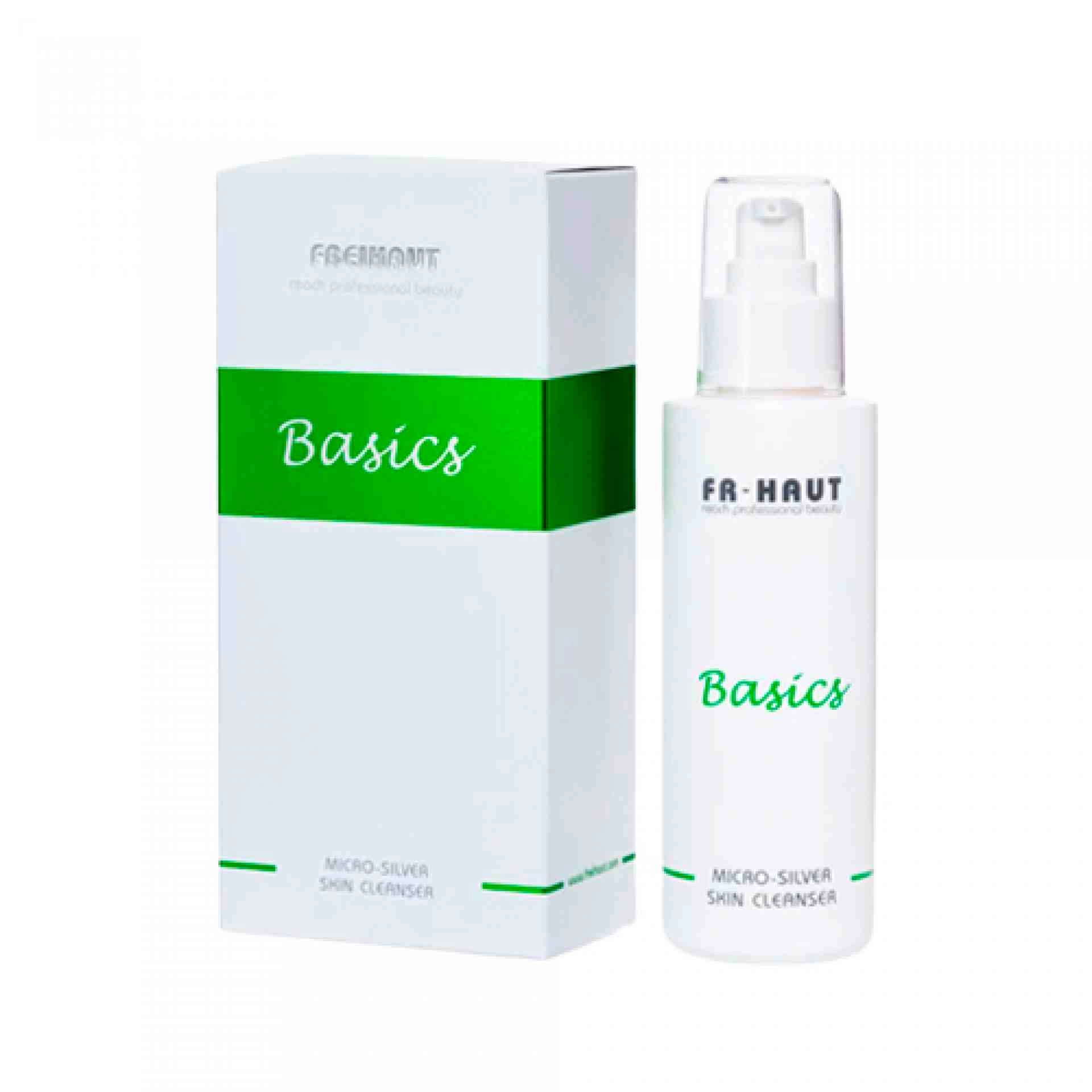 Basics Micro-Silver Skin Cleanser | Mousse Limpiador 200ml - Basics - Freihaut ®