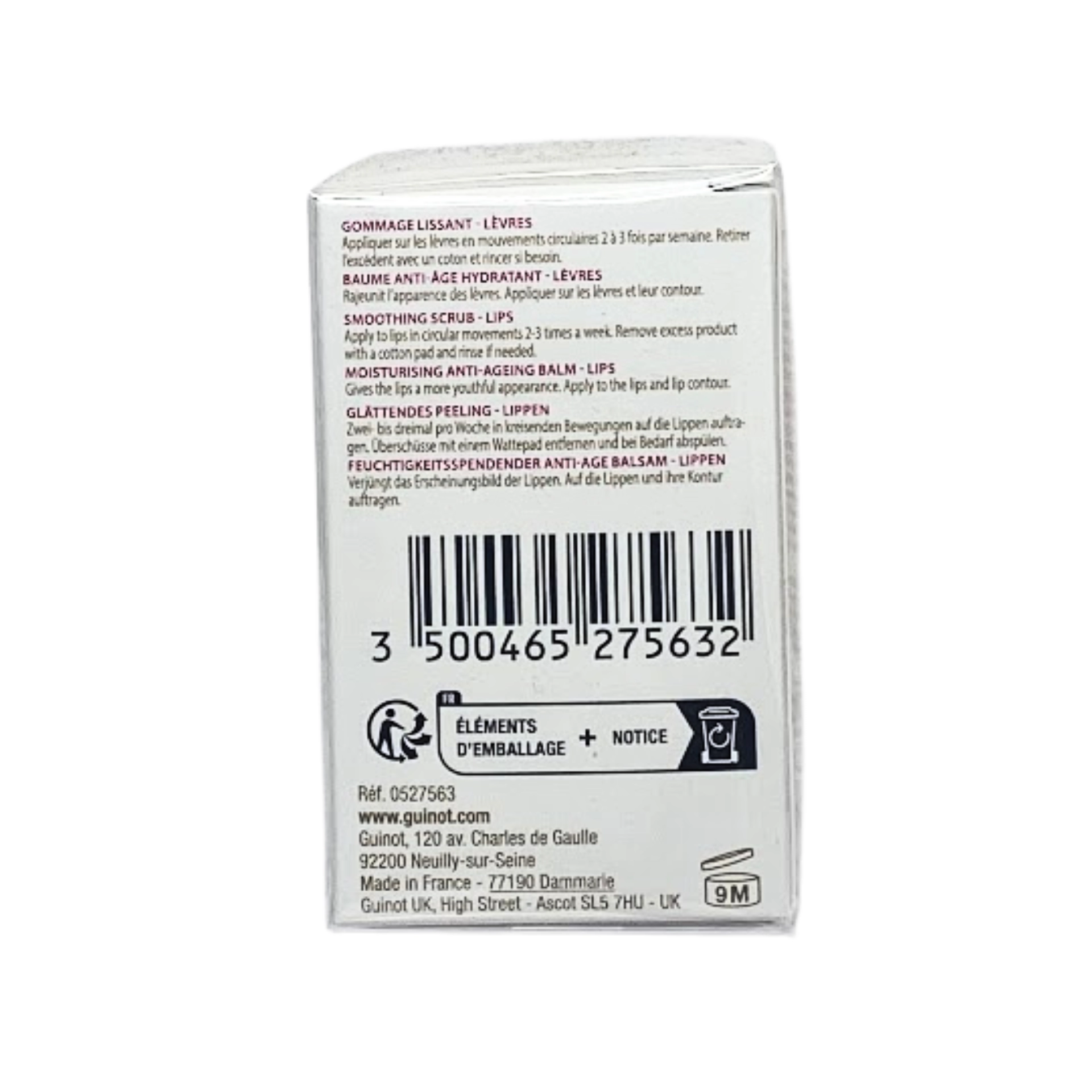 Baume Confort Lèvres | Bálsamo Labial 15ml - Guinot ®