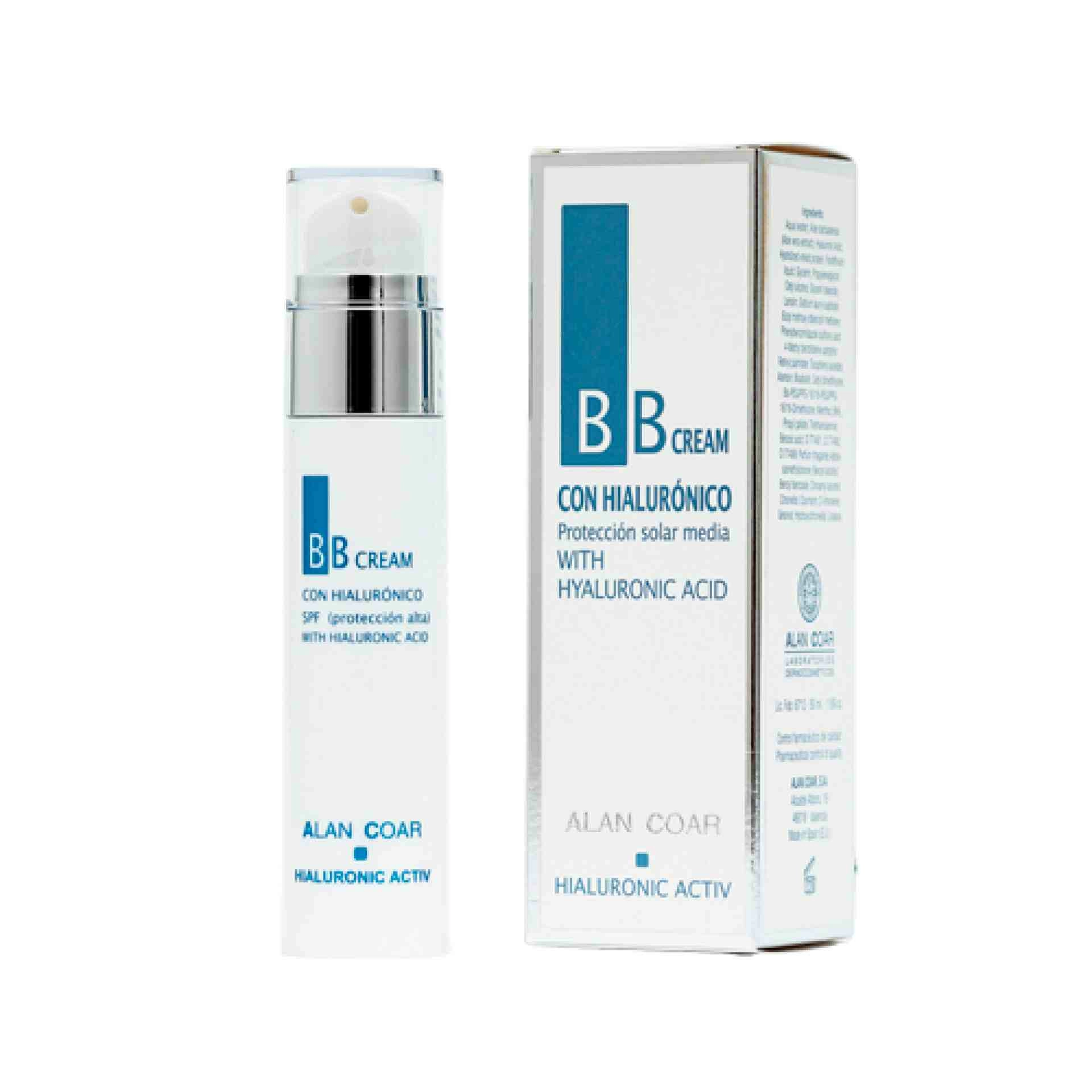 BB CEAM | Crema con color 50 ml - Hyluronic Activ - Alan Coar ®