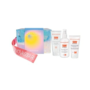 Beach Day Pack | Pack solar: Anti age Sun Cream SPF50 + Sun Protect Spray SPF30 u Oil Free Sun Spray SPF25 + After Sun - Sun Defense - Bruno Vassari ®