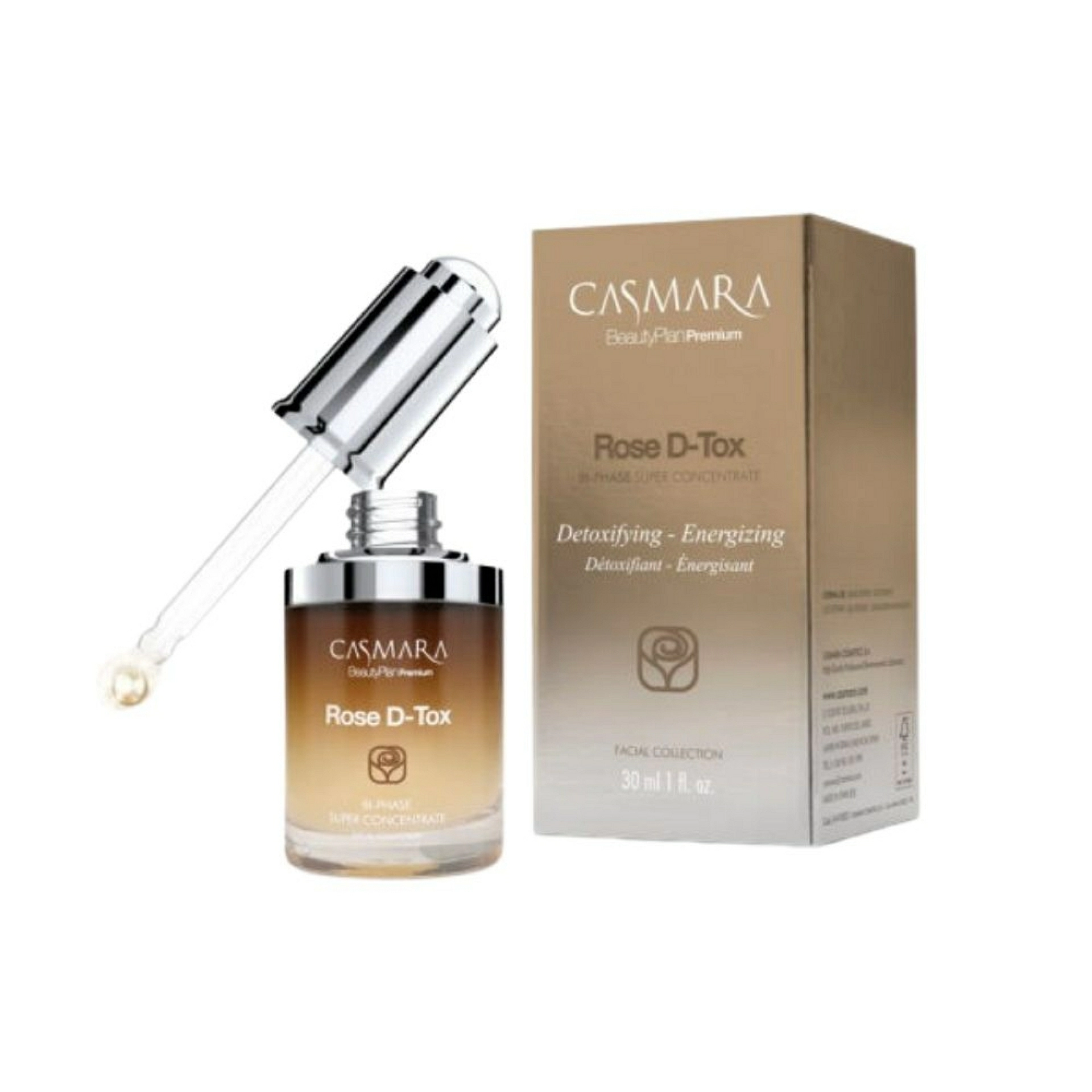 Beauty Plan Premium Rose D-Tox Superconcentrado 30ml | Serum Détox - Casmara ®