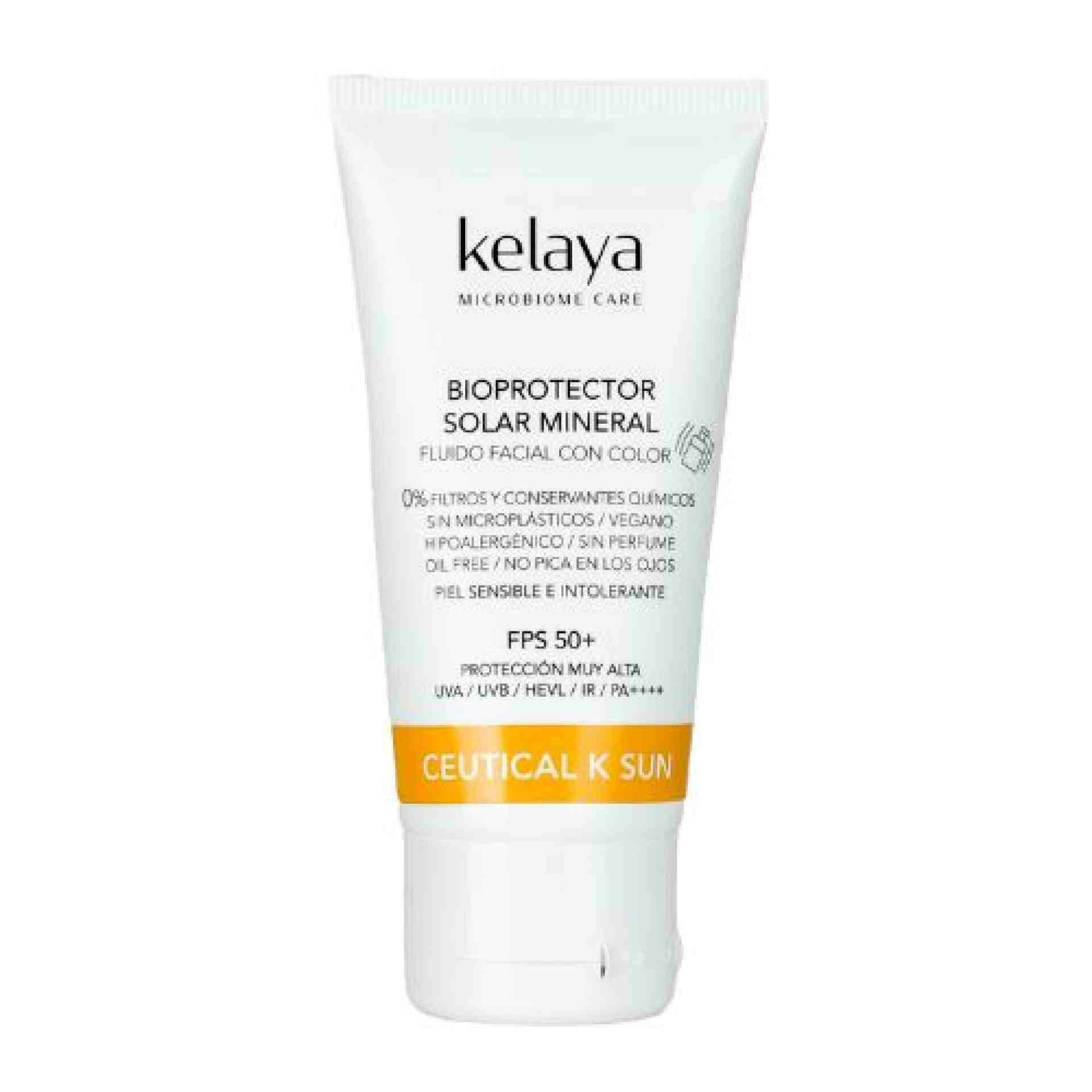 BIOPROTECTOR SOLAR FACIAL neutro o con color 50ml - Ceutical K Sun - Kelaya ®