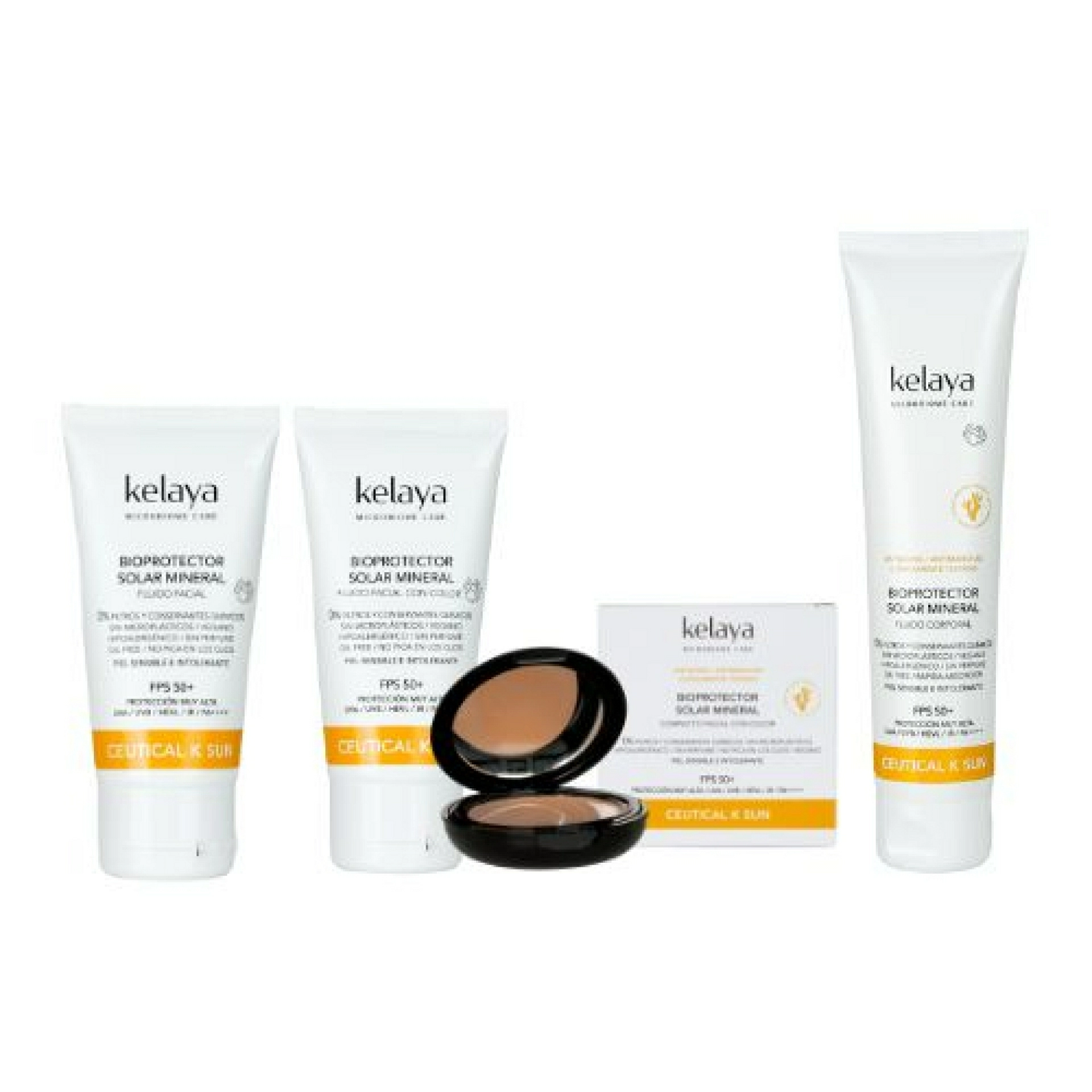 BIOPROTECTOR SOLAR FACIAL neutro o con color 50ml - Ceutical K Sun - Kelaya ®