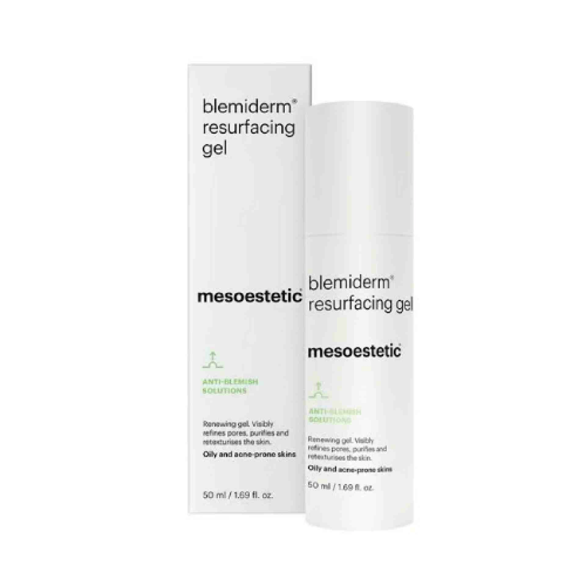 Blemiderm Resurfacing Gel | Gel renovador piel mixta-grasa 50ml - Anti-blemish solution - Mesoestetic ®