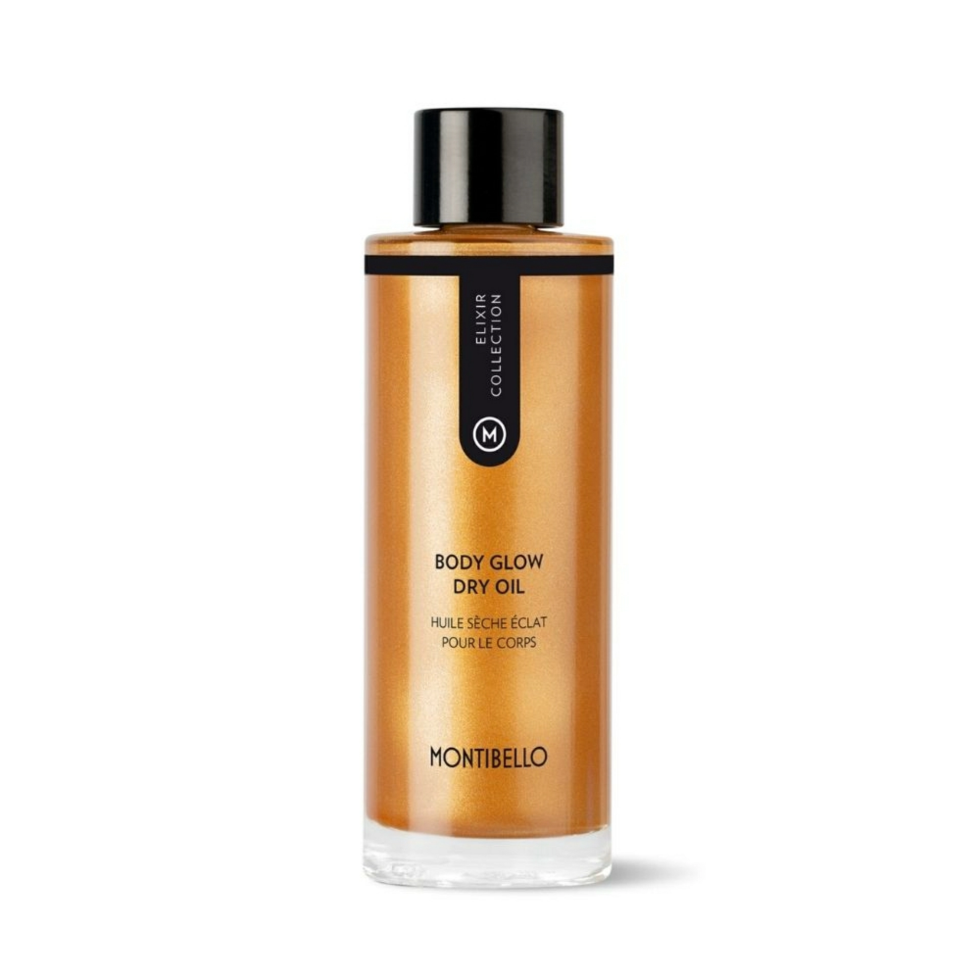 Body Glow Dry Oil | Aceite iluminador corporal 100ml - Elixir Collection - Montibello ®