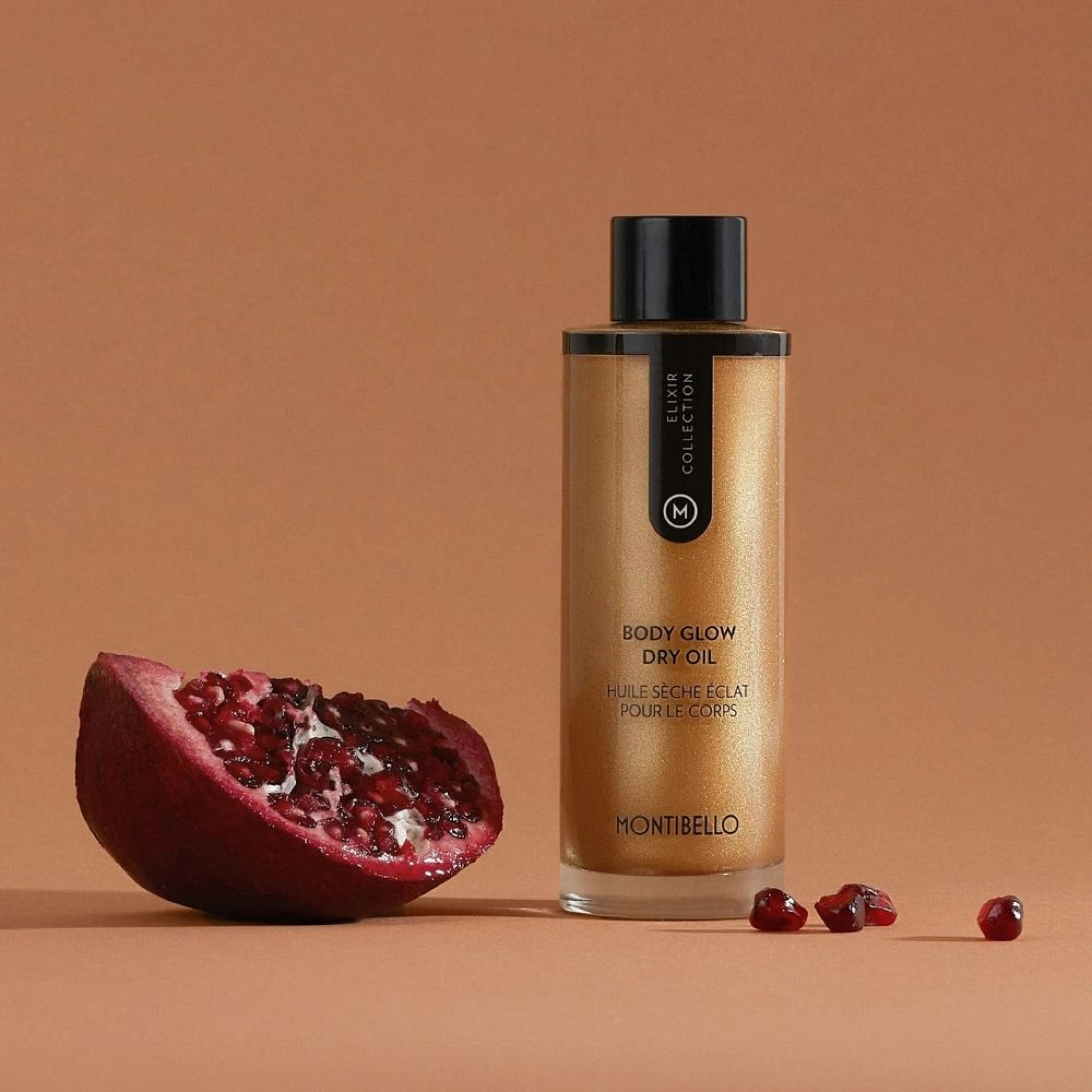 Body Glow Dry Oil | Aceite iluminador corporal 100ml - Elixir Collection - Montibello ®