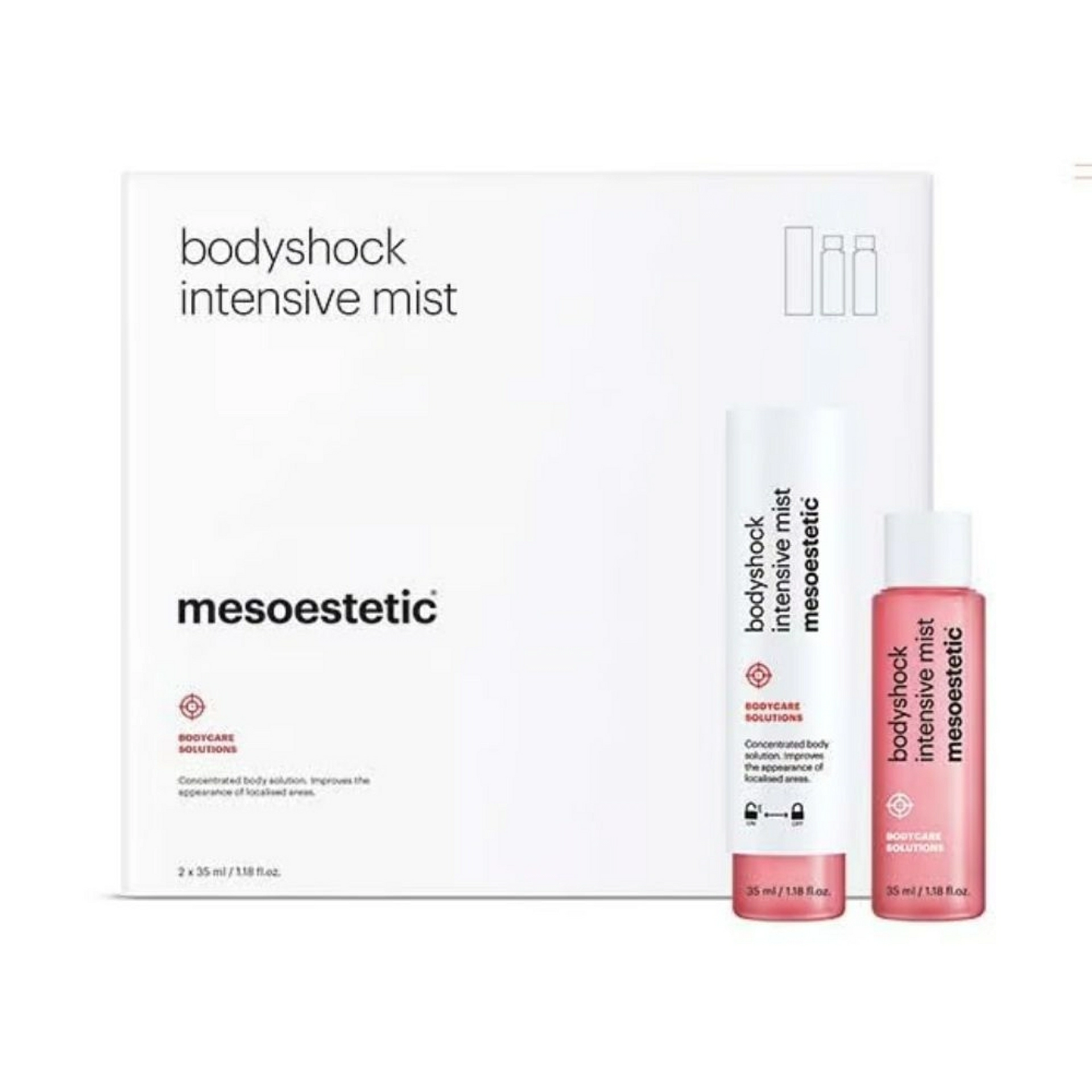 Bodyshock Intensive Mist | Bruma Corporal 2x35ml Bodycare Solutions - Mesoestetic ®