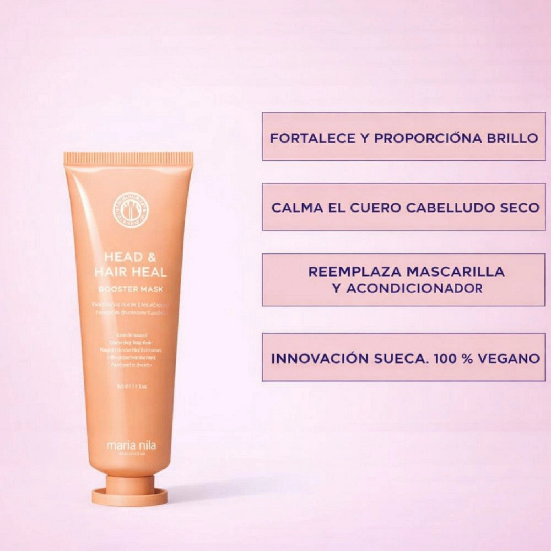 Booster Masque | Tratamiento Exprés Calmante 50 ml - Head & Hair Heal- Maria Nila ®