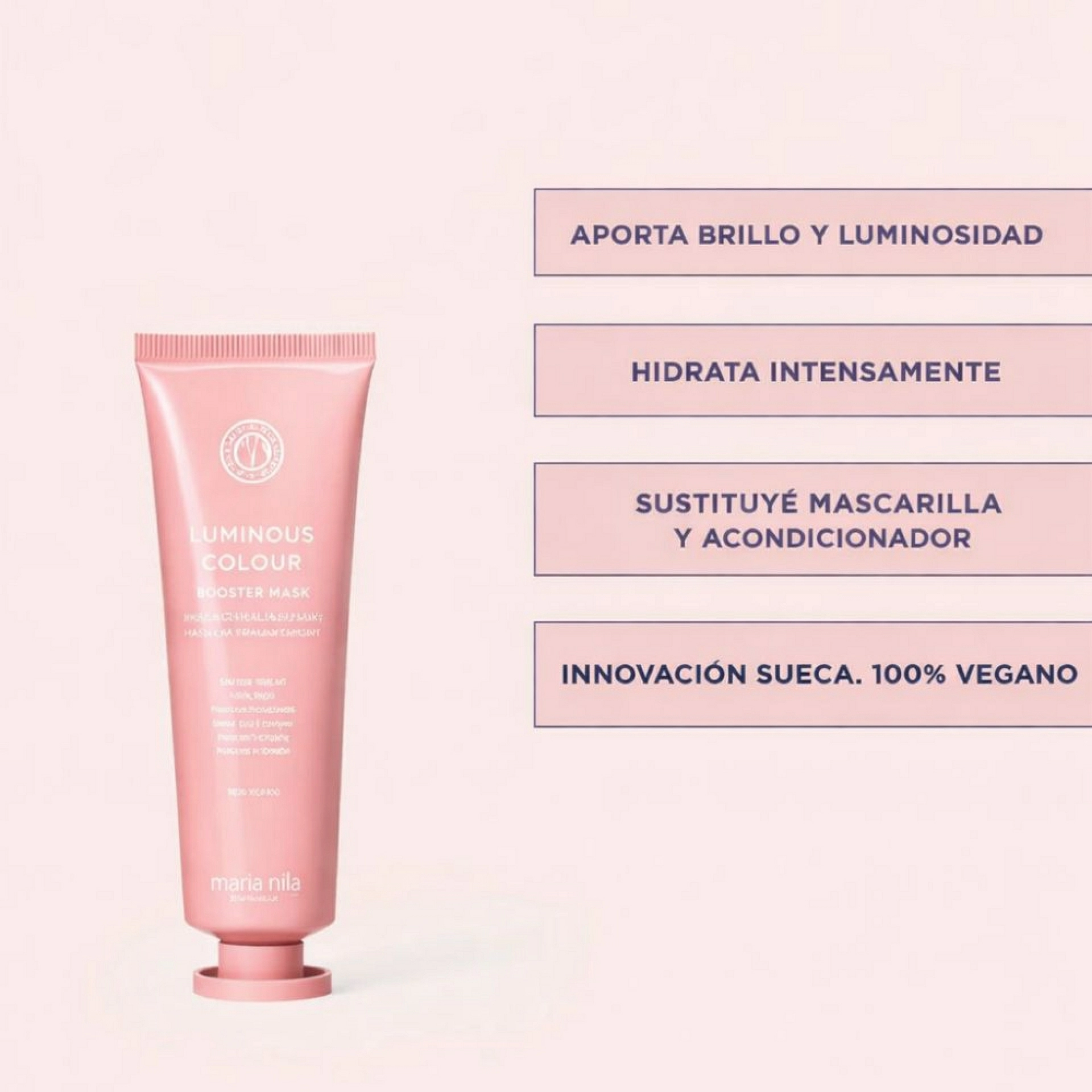 Booster Masque | Tratamiento Exprés Protector del Color 50 ml - Luminous Colour - Maria Nila ®
