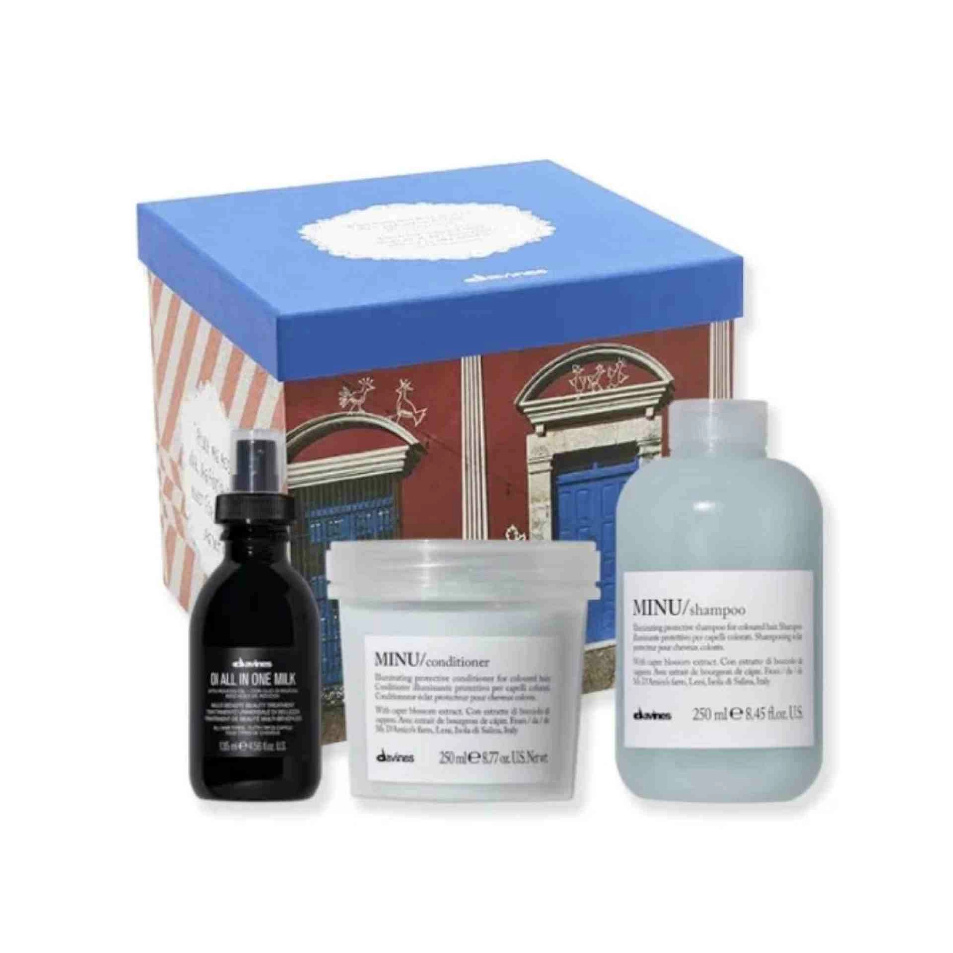 Box Minu + OI Davines - Champú + Acondicionador + Tratamiento - Davines ®