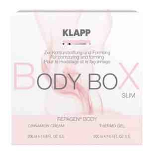 Box Slim | Cinnamon Cream 200ml + Thermo Gel 200ml - Repagen Body - Klapp ®