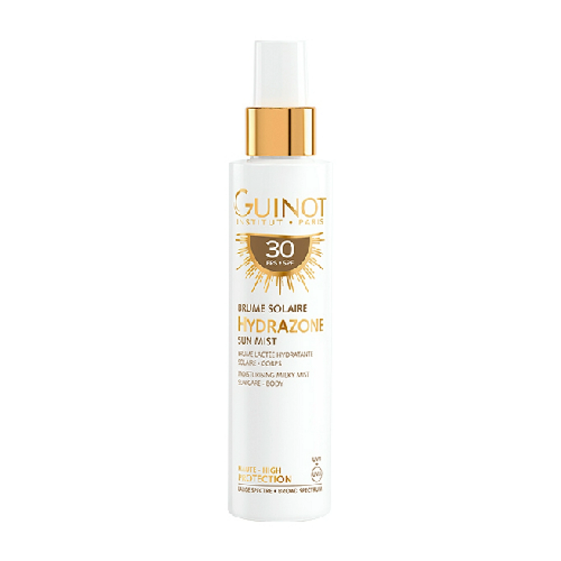 Brume Solaire Hydrazone SPF30 | Bruma Solar Corporal 150ml - Sun Logic - Guinot ®