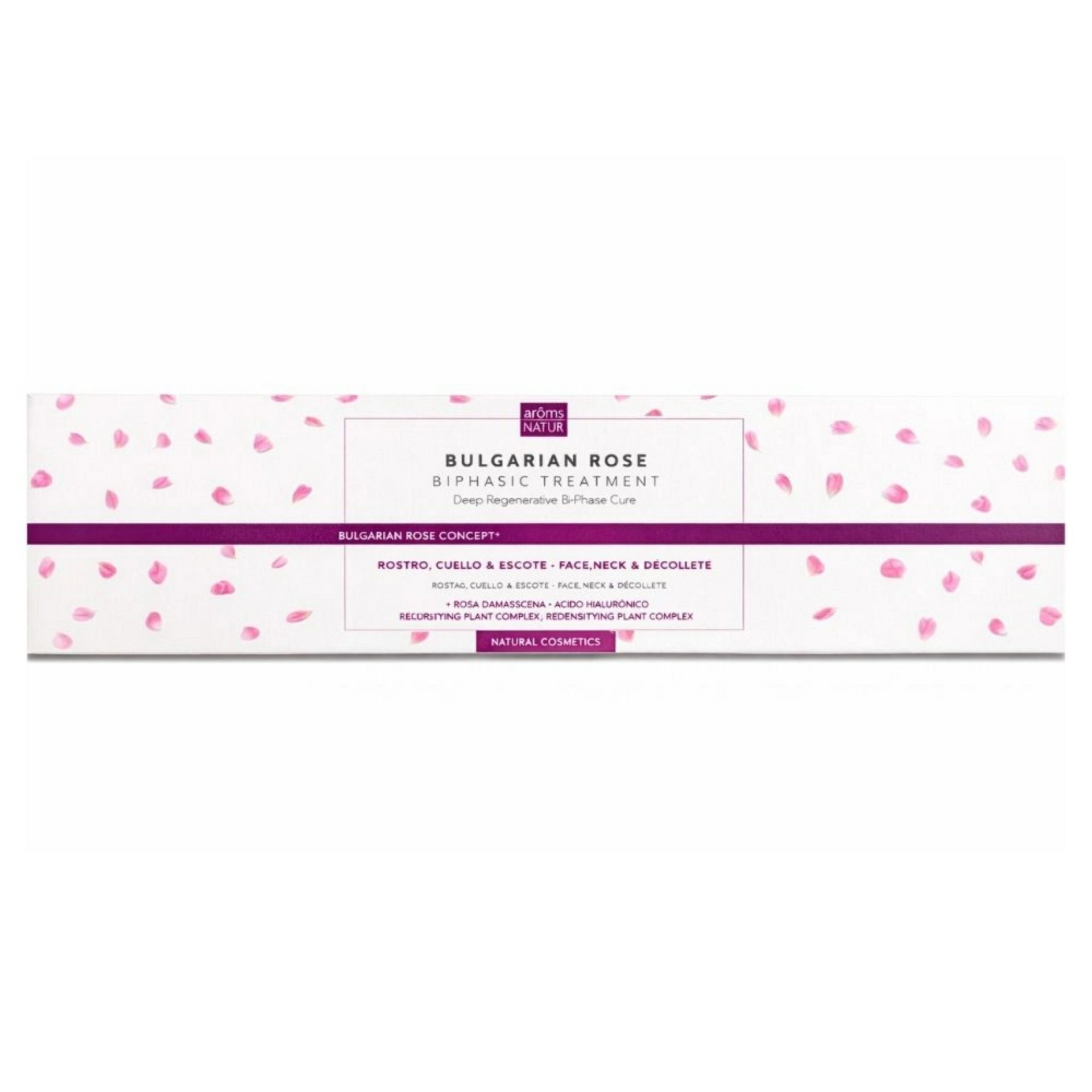 Bulgarian Rose Biphasic Treatment 12 Ampollas | Tratamiento Antiedad - Arôms Natur ®