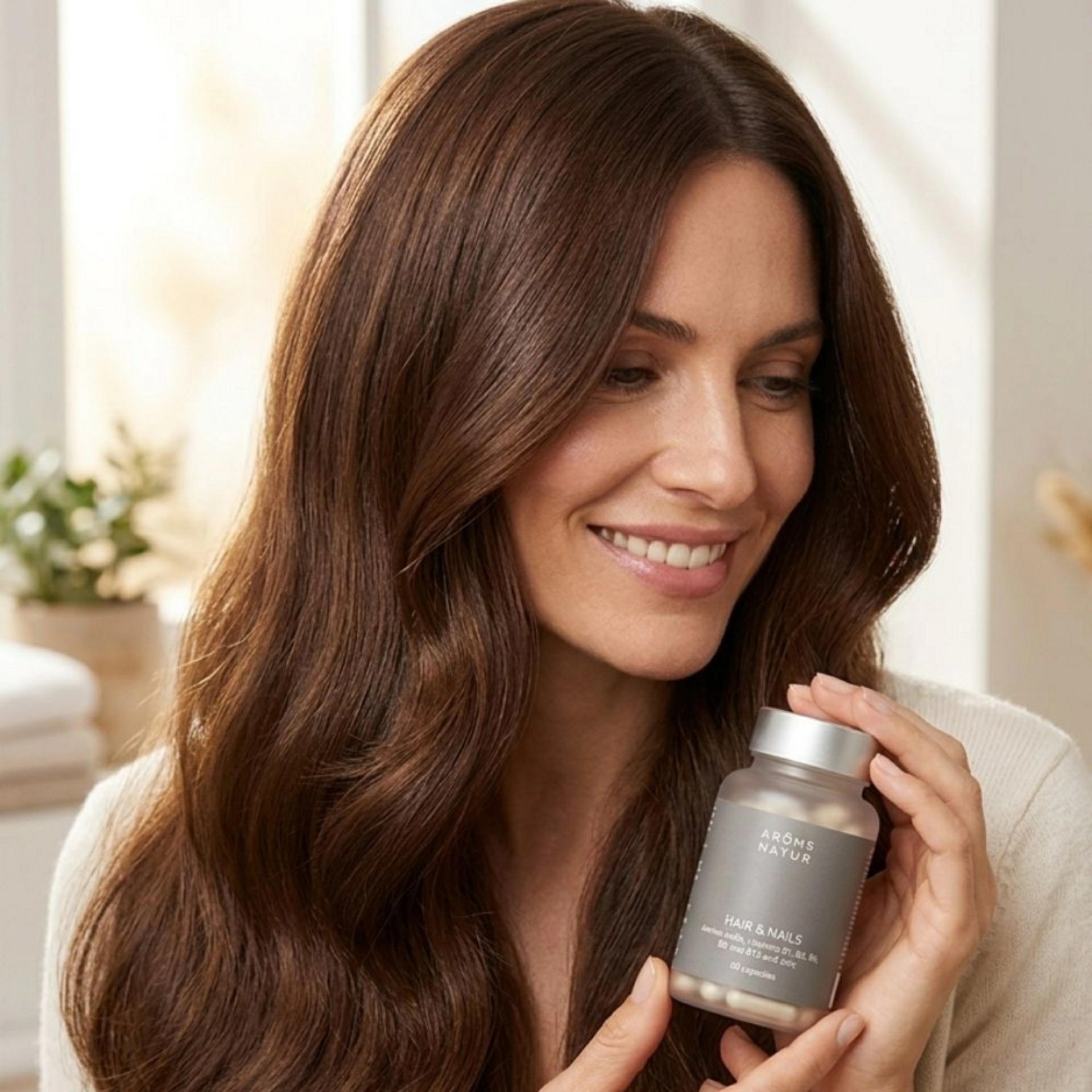 Cabello & Uñas 60 Cápsulas | Complemento Fortalecedor - Nutricosméticos - Arôms Natur ®