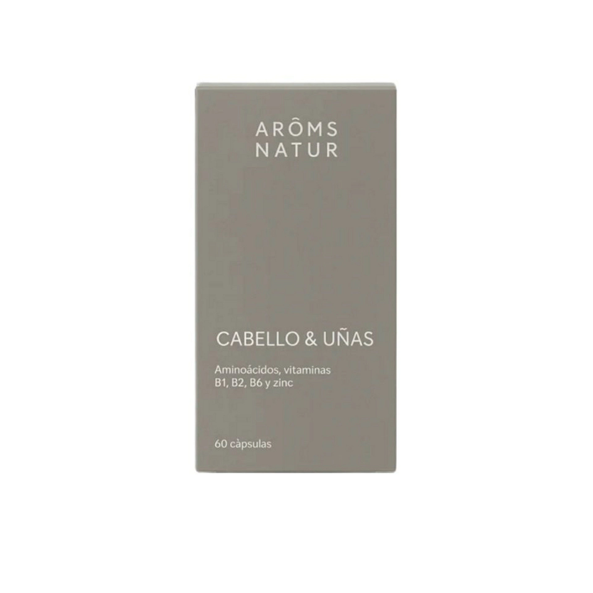Cabello & Uñas 60 Cápsulas | Complemento Fortalecedor - Nutricosméticos - Arôms Natur ®