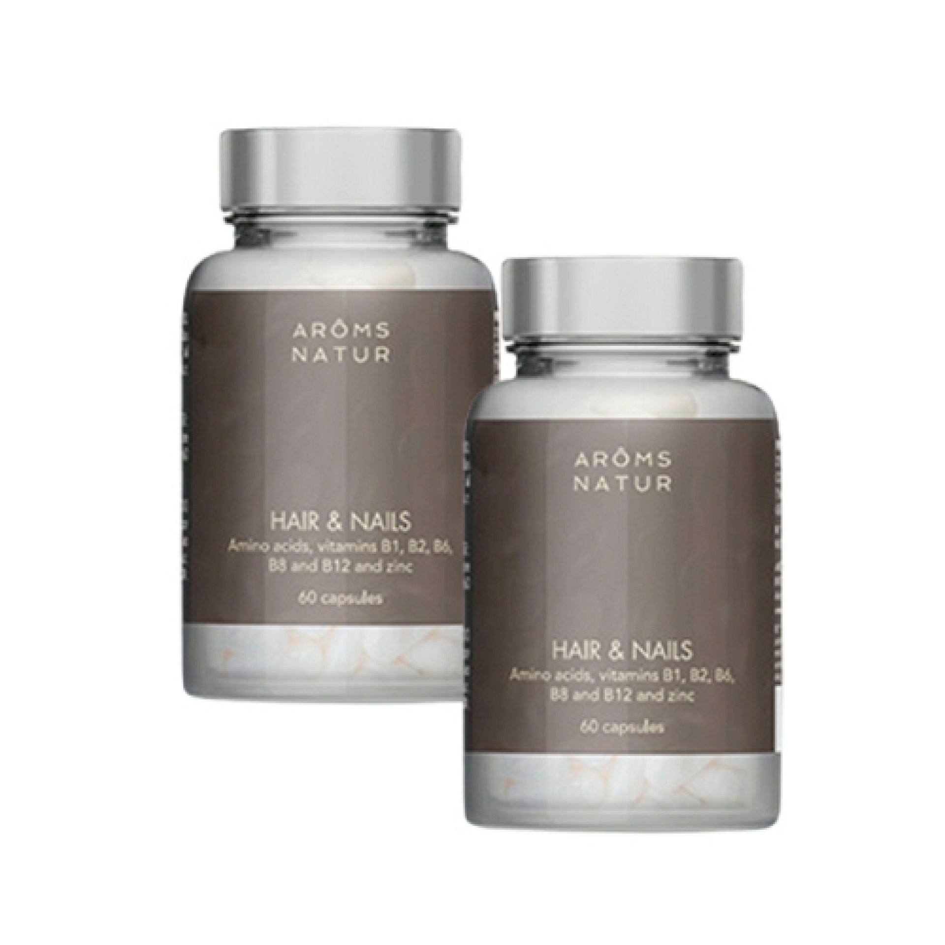 Cabello & Uñas 60 Cápsulas | Complemento Fortalecedor - Nutricosméticos - Arôms Natur ®