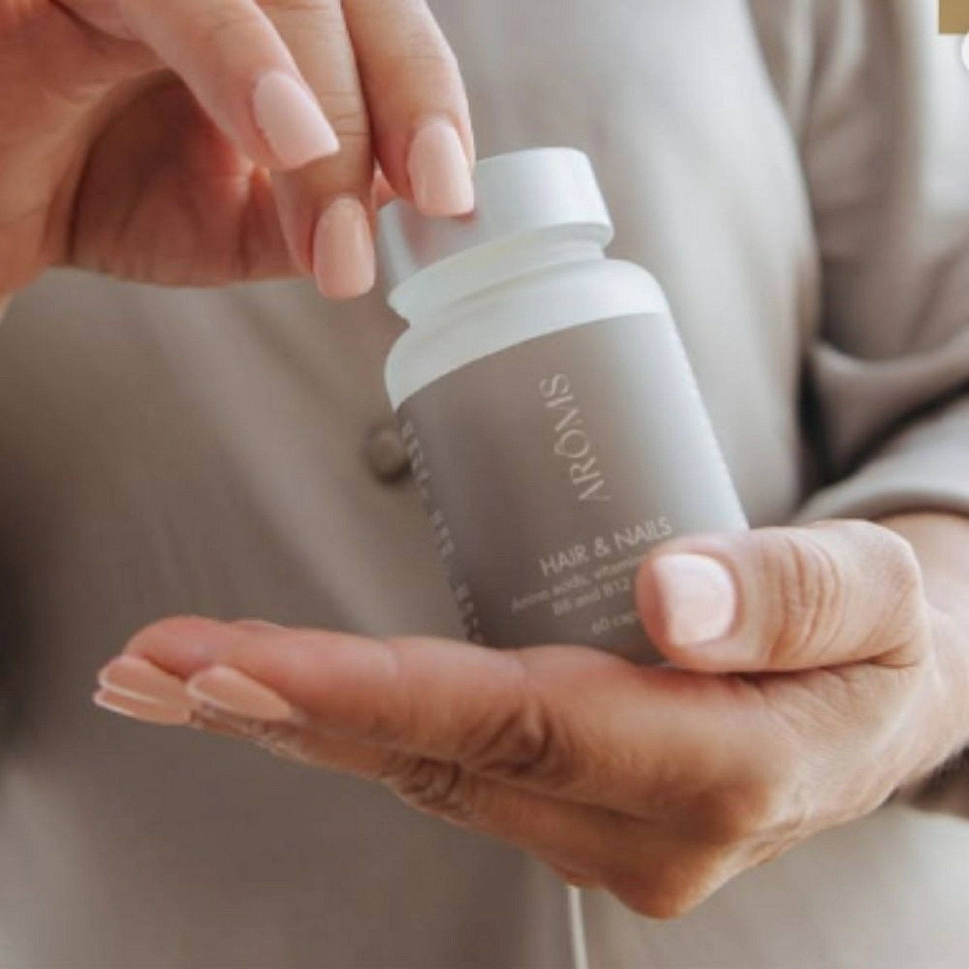 Cabello & Uñas 60 Cápsulas | Complemento Fortalecedor - Nutricosméticos - Arôms Natur ®