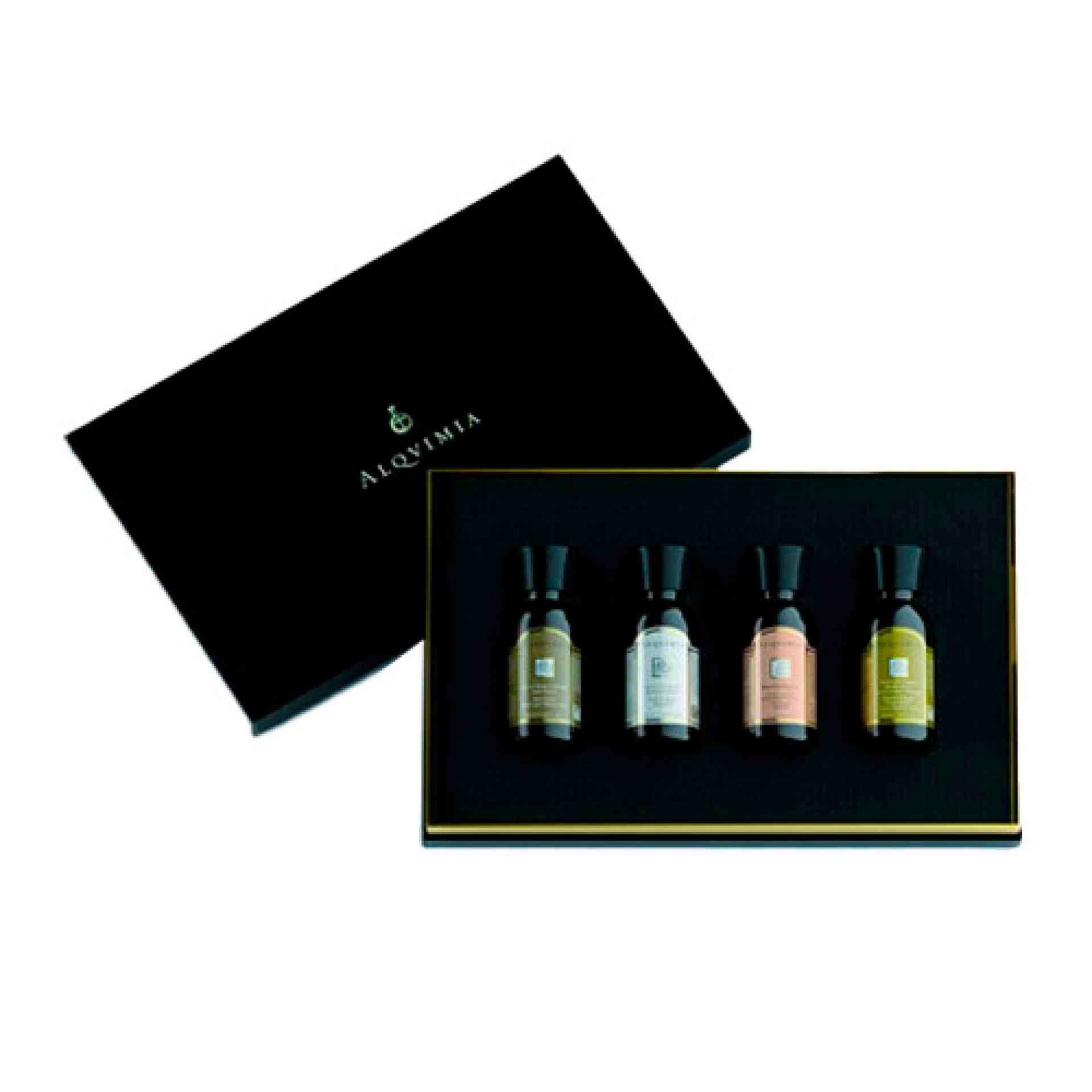 Caja Experiencia Bestsellers: Gel 30ml, 2 Aceites 30ml y Body Elixir 30ml  I Cofre - Alqvimia ®