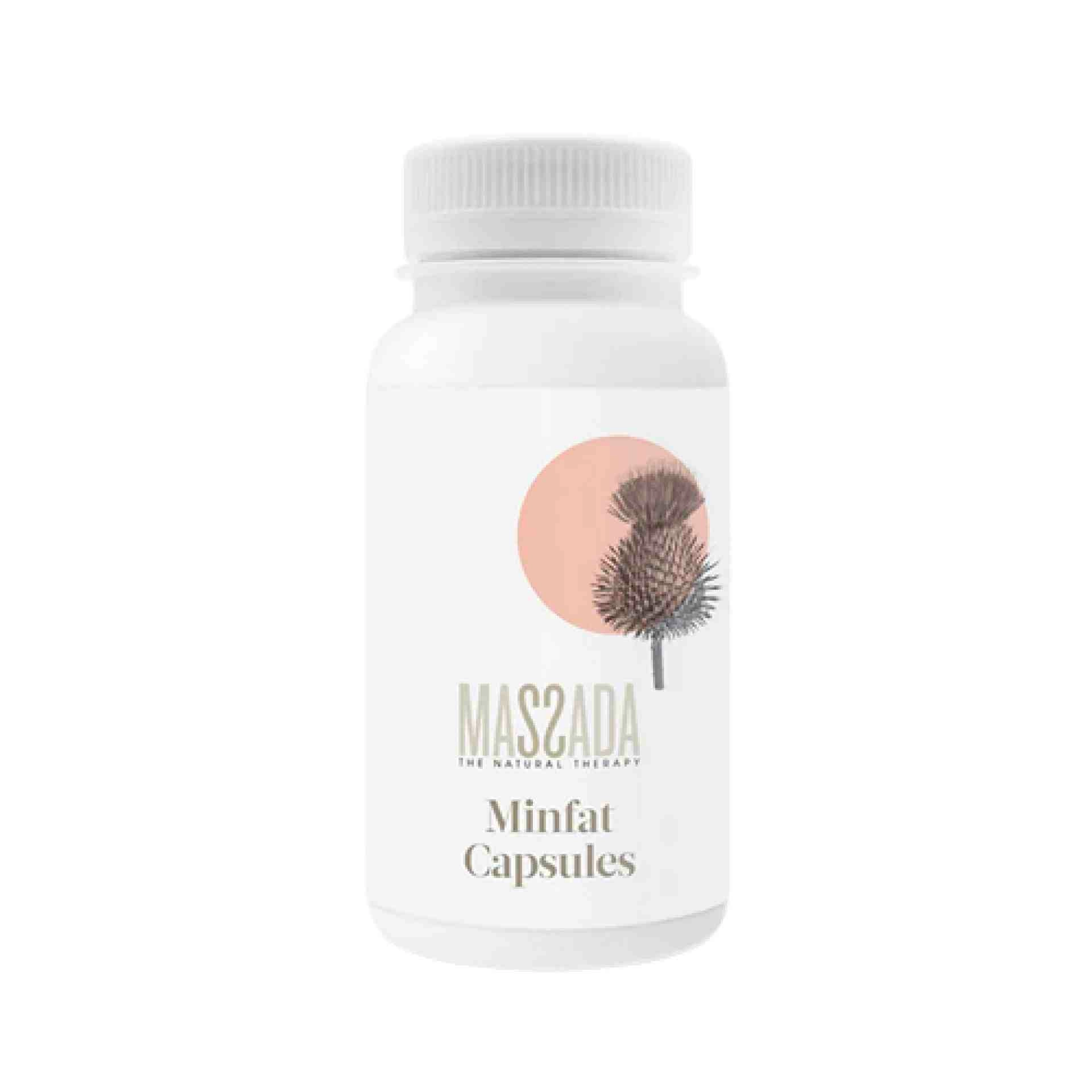 Cápsulas Minfat | Complemento alimenticio para reducir grasa 60 cápsulas - Massada ®