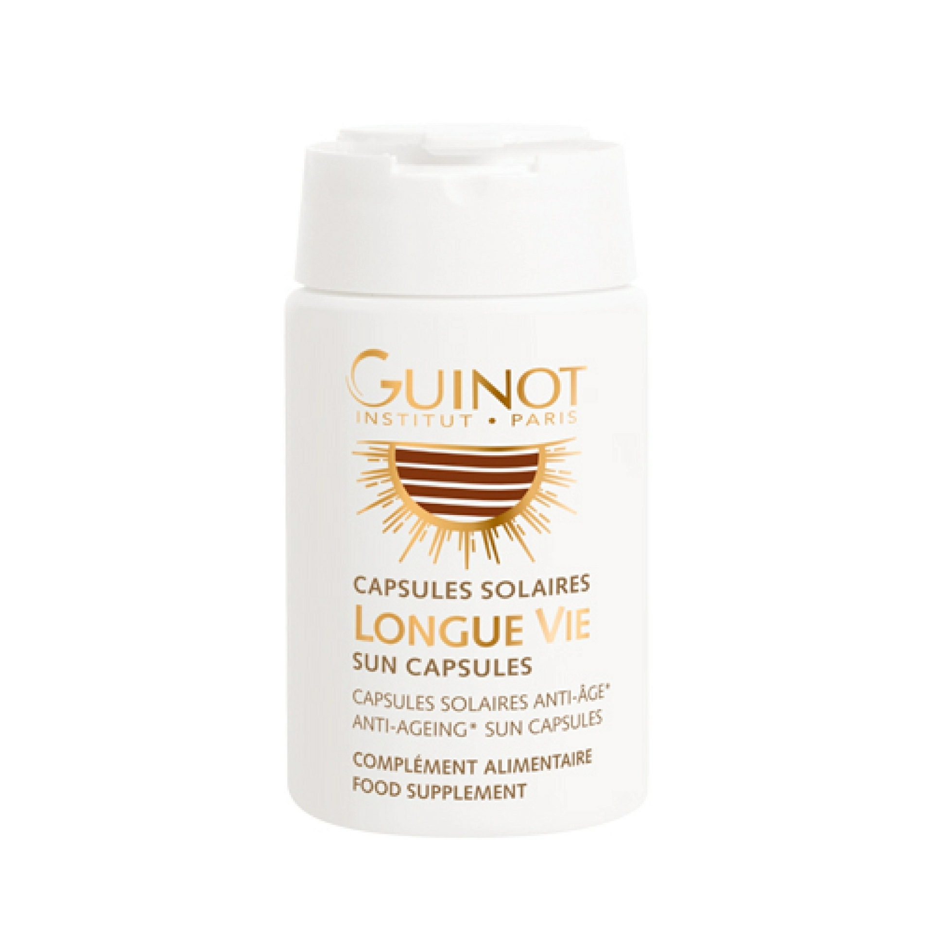 Capsules Solaires Longue Vie | Cápsulas Solares Antiedad 30 Cápsulas - Reparación - Guinot ®