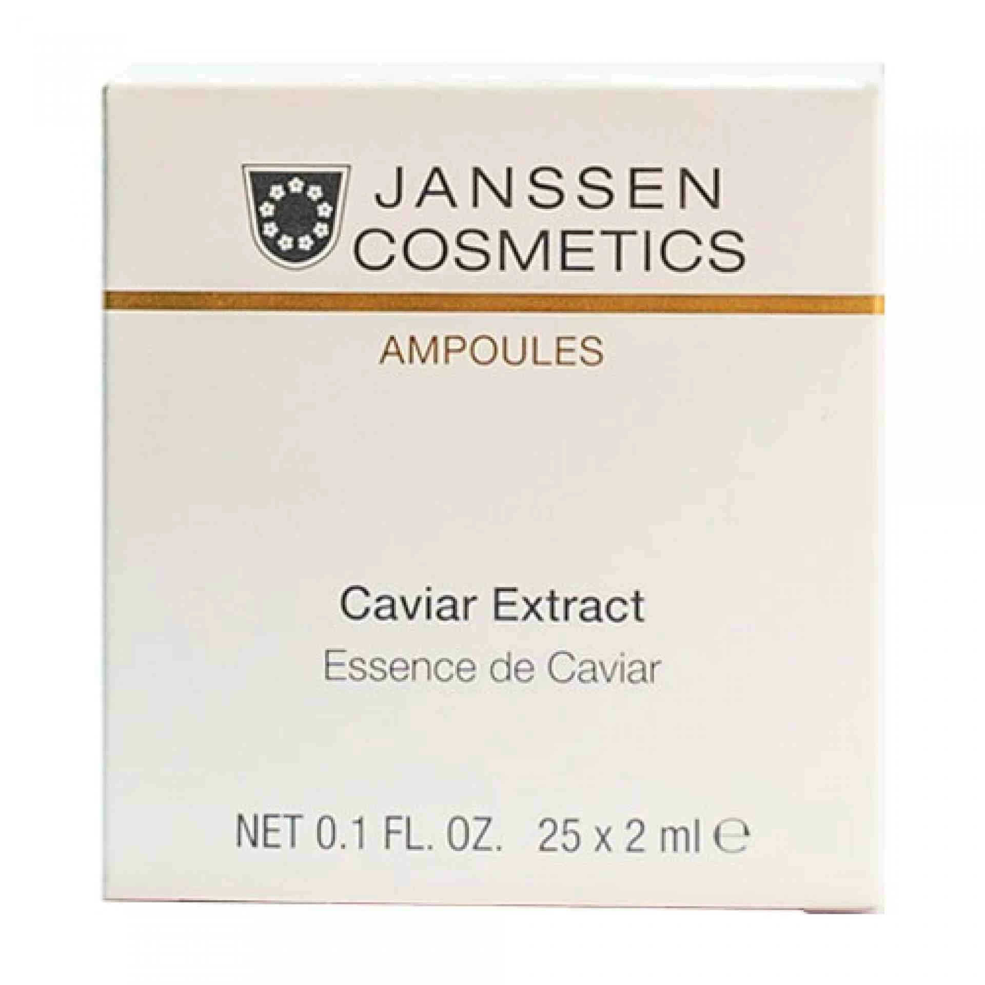 Caviar Extract Ampollas Janssen Cosmetics®