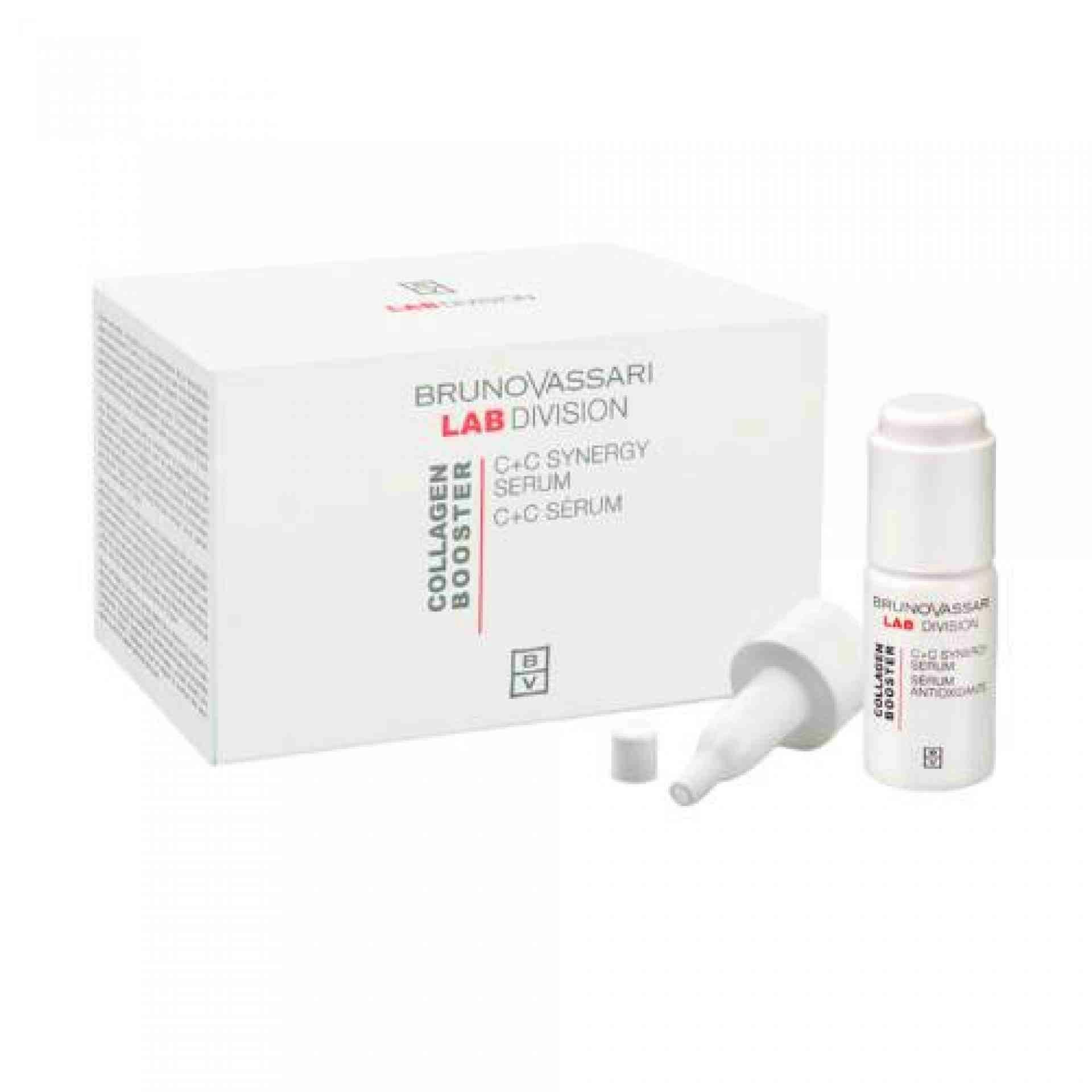 C+C Synergy Serum | Sérum antioxidante 3x10ml - Collagen Booster - Bruno Vassari ®