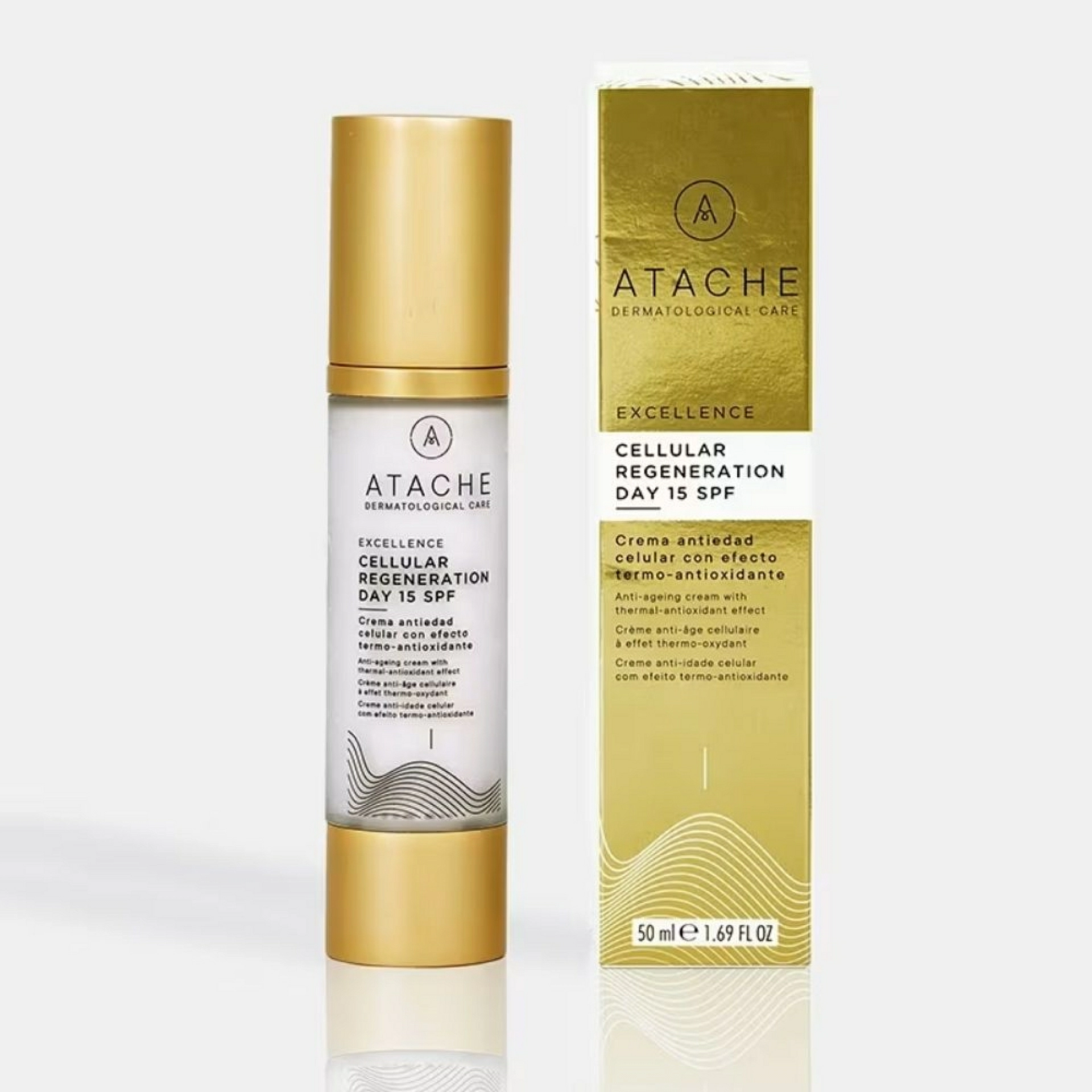 Cellular Regeneration Day 15 SPF | Crema regeneradora 50ml - Excellence - Atache ®