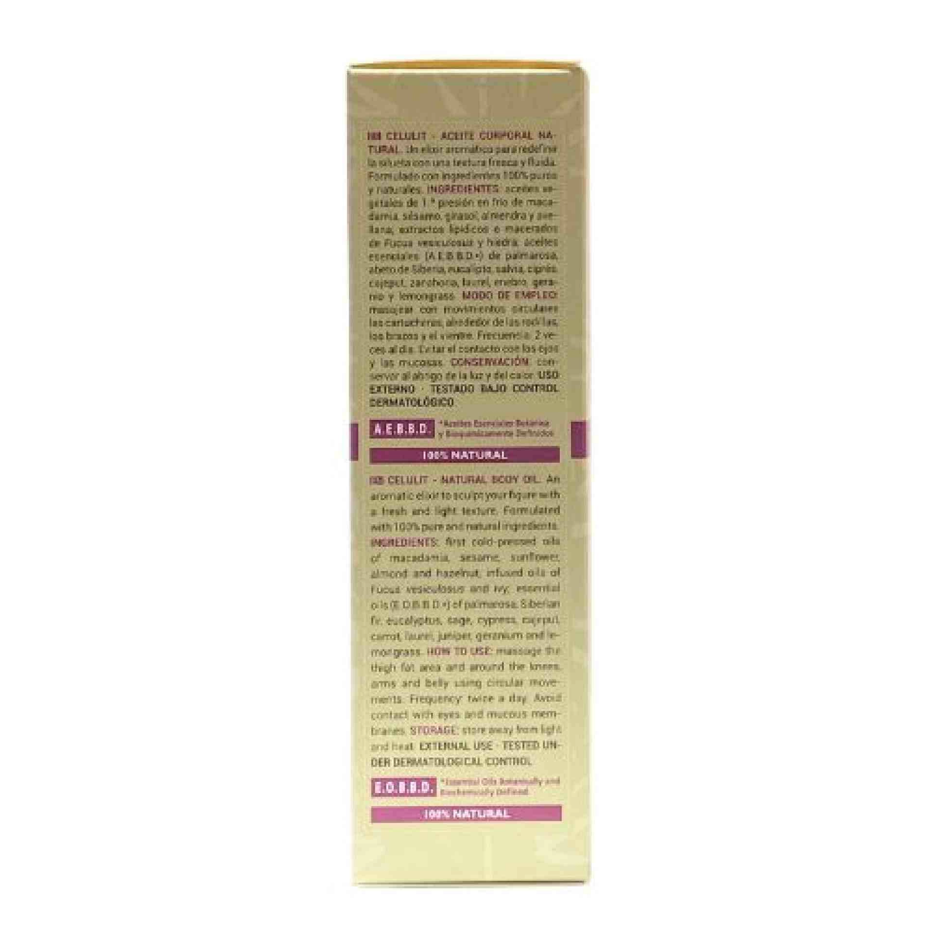 Celulit - Body Oil | Aceite anticelulítico 100ml - Body Sculpt Cosmetics - Arôms Natur ®