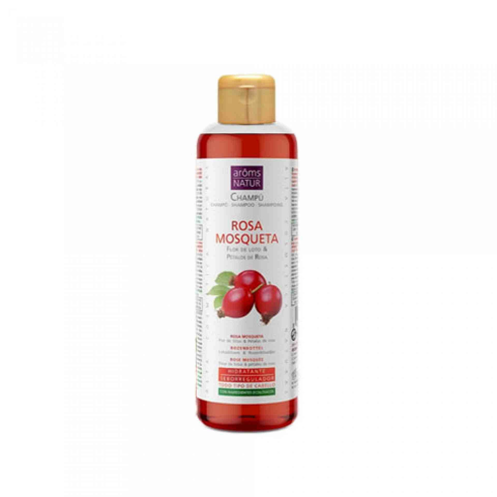 Champú Rosa Mosqueta | Champú Hidratante 200 ml - Arôms Natur ®