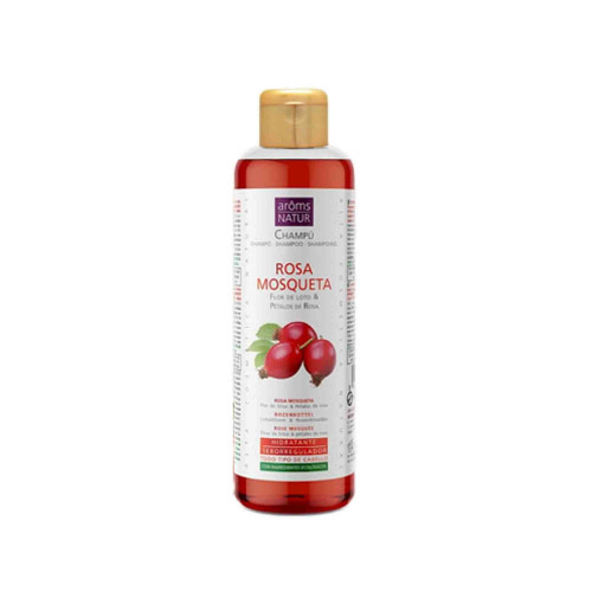 Champú Rosa Mosqueta | Champú Hidratante 200 ml - Arôms Natur ®