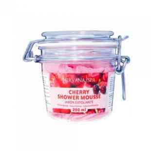 Cherry Shower Mousse | Jabón exfoliante 200ml - Nirvana Spa ®